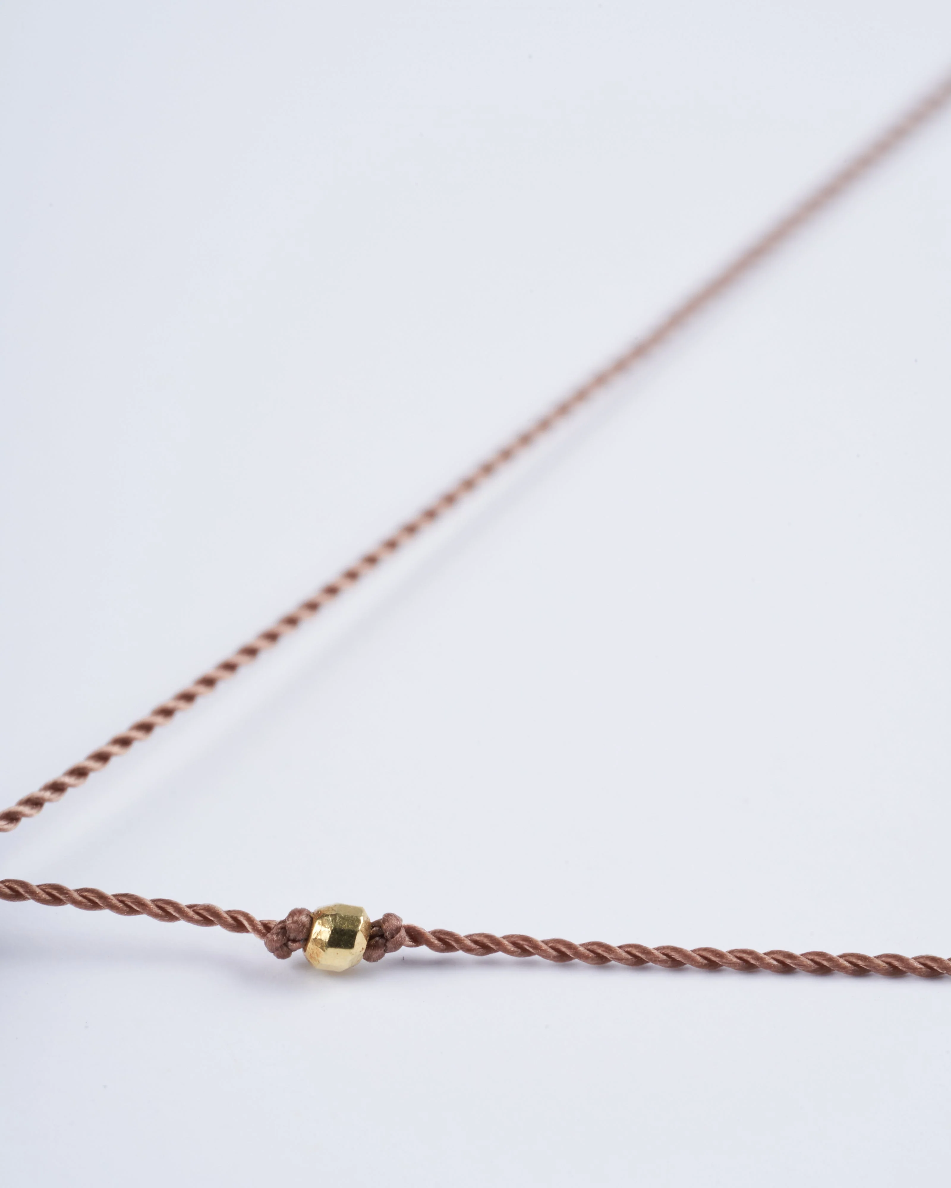 rose quartz and opal 18k gold necklace - pink - Image 3
