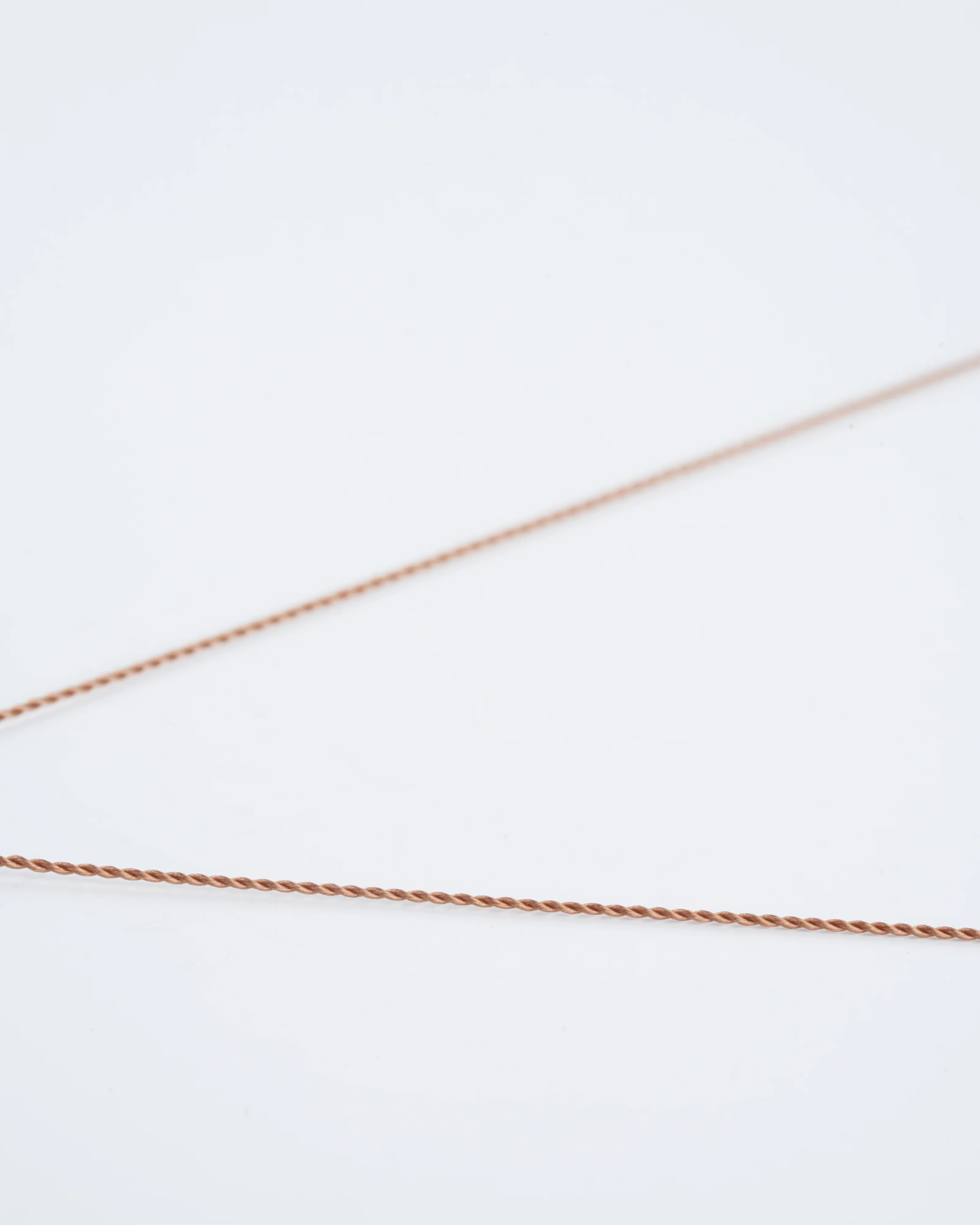 specetite and garnet necklace with 14k gold bead - orange - Image 3
