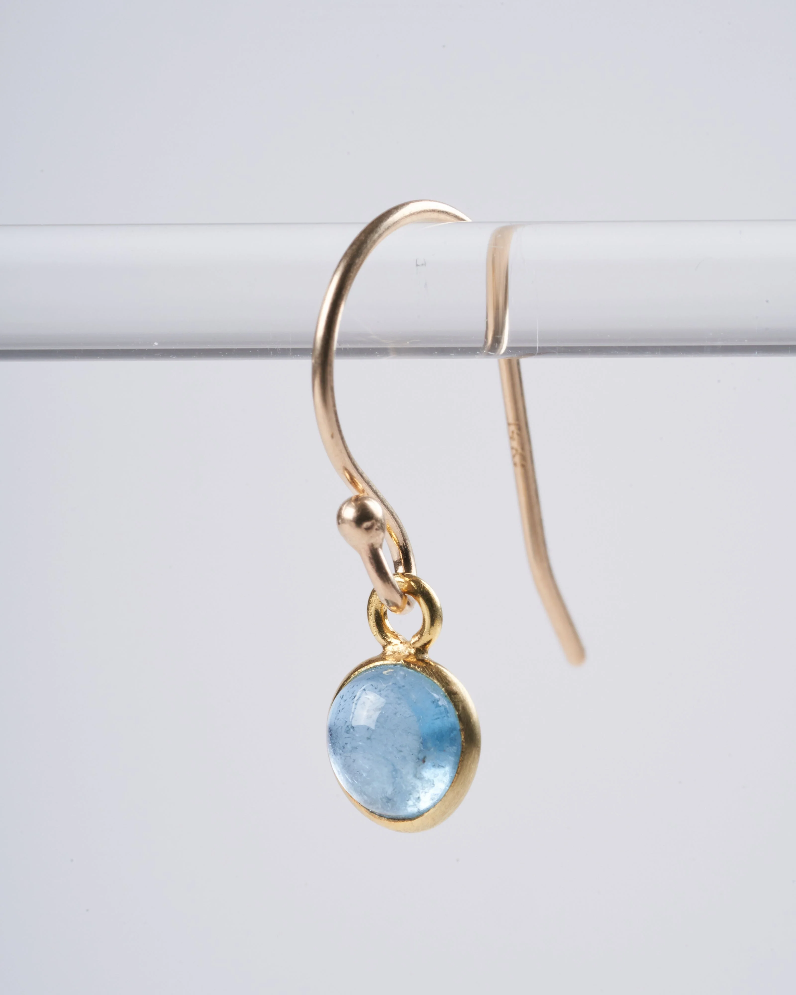 small aquamarine earrings - Image 3
