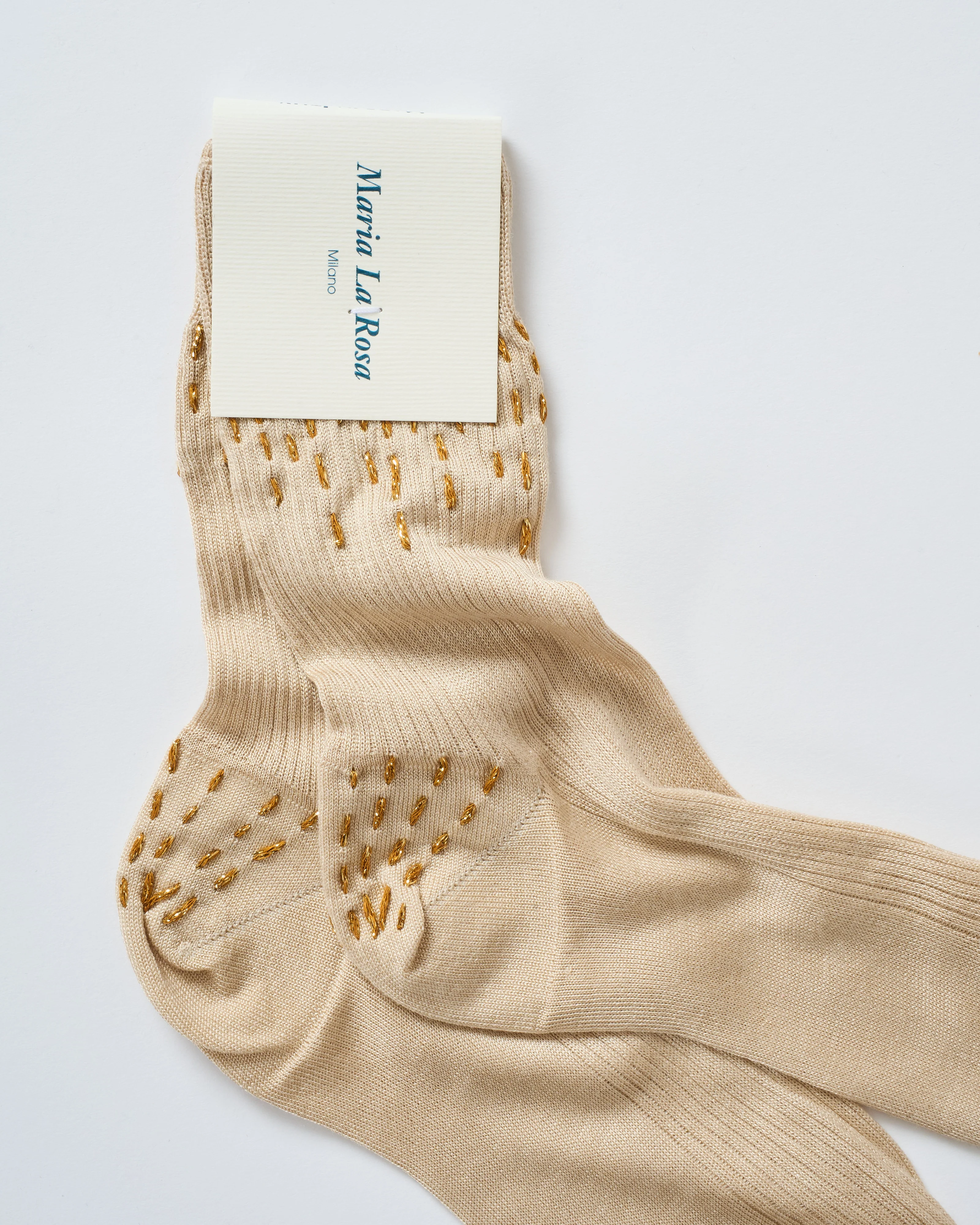 curly stitch socks - Image 2