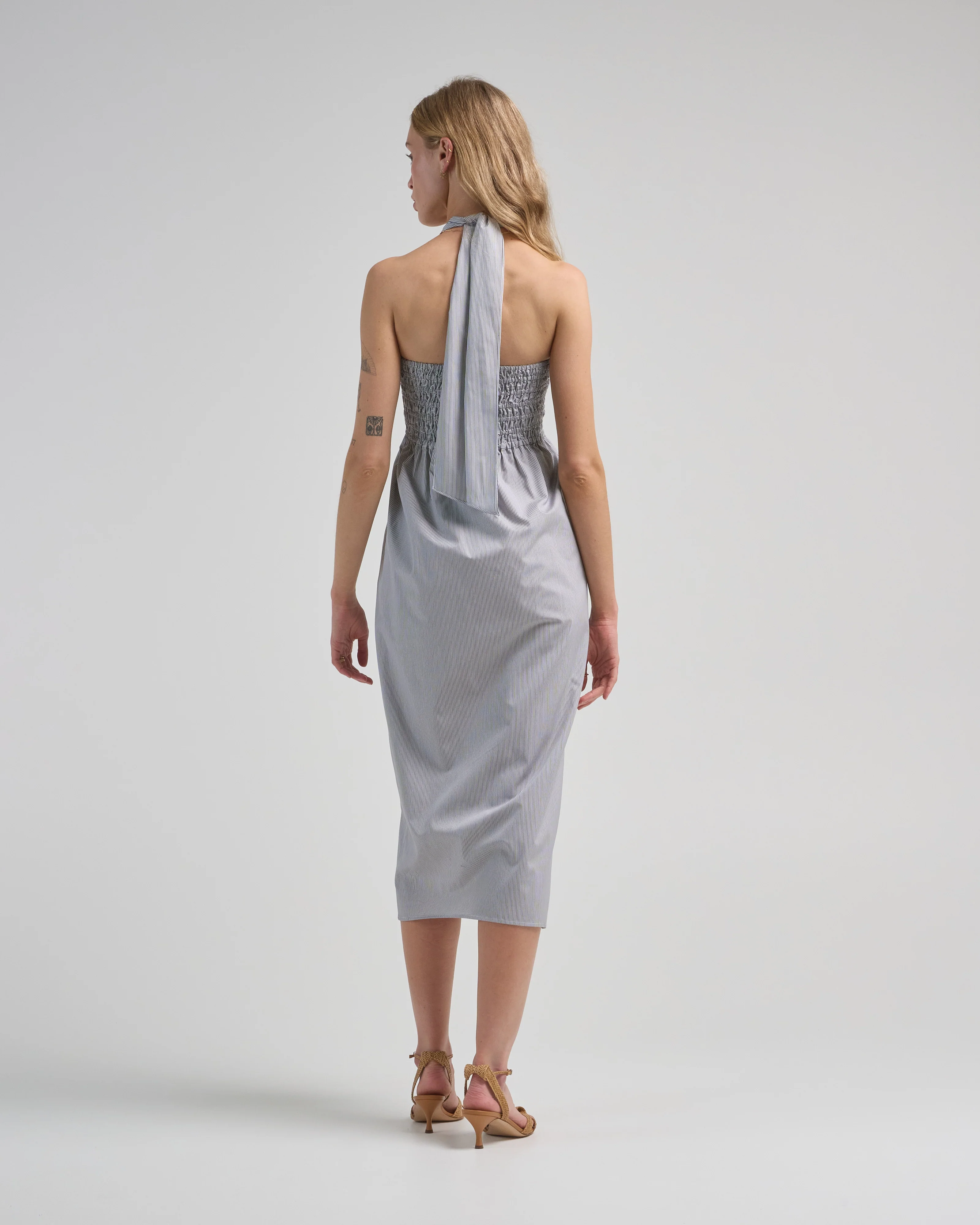 empire halter dress - Image 3