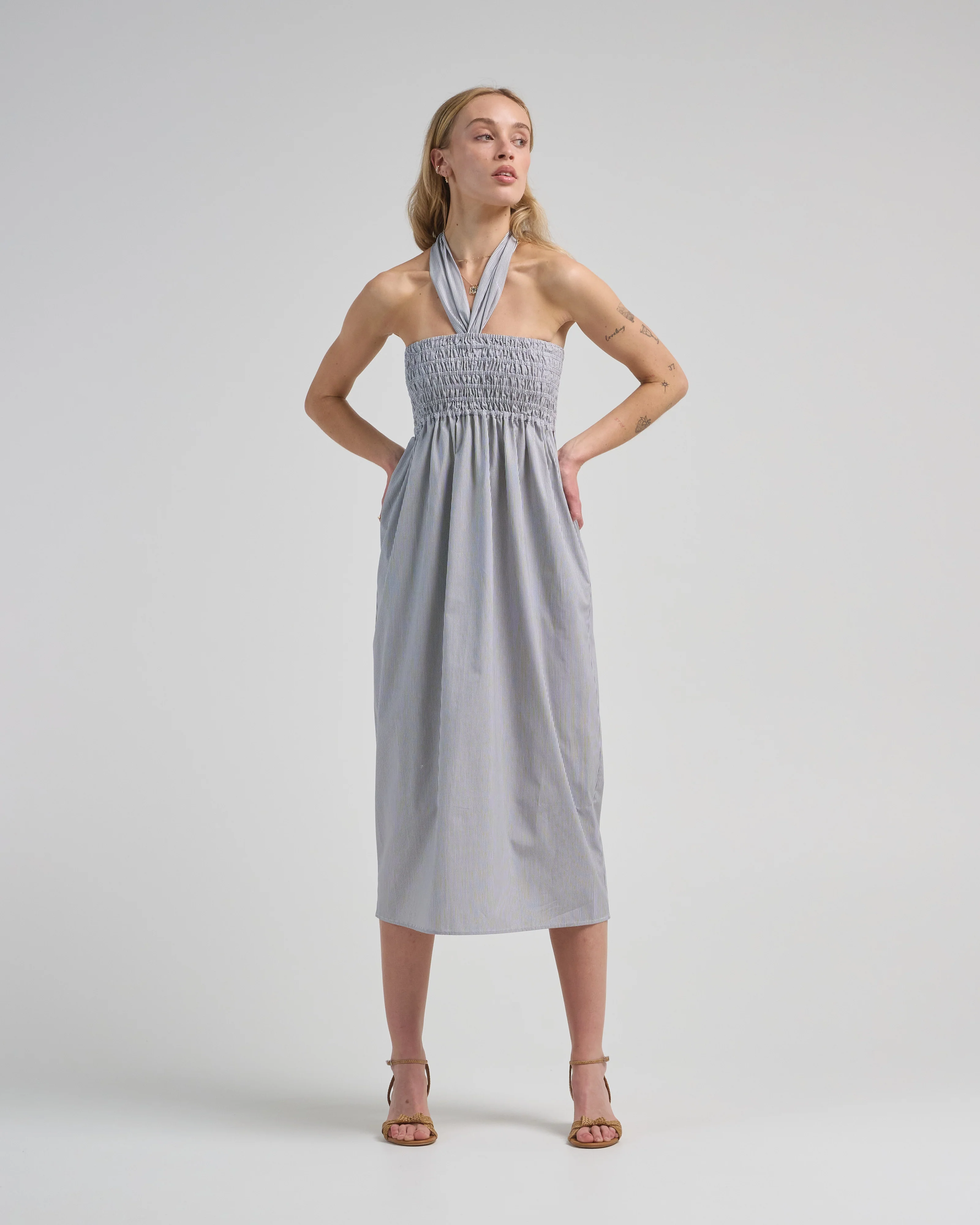 empire halter dress - Image 5