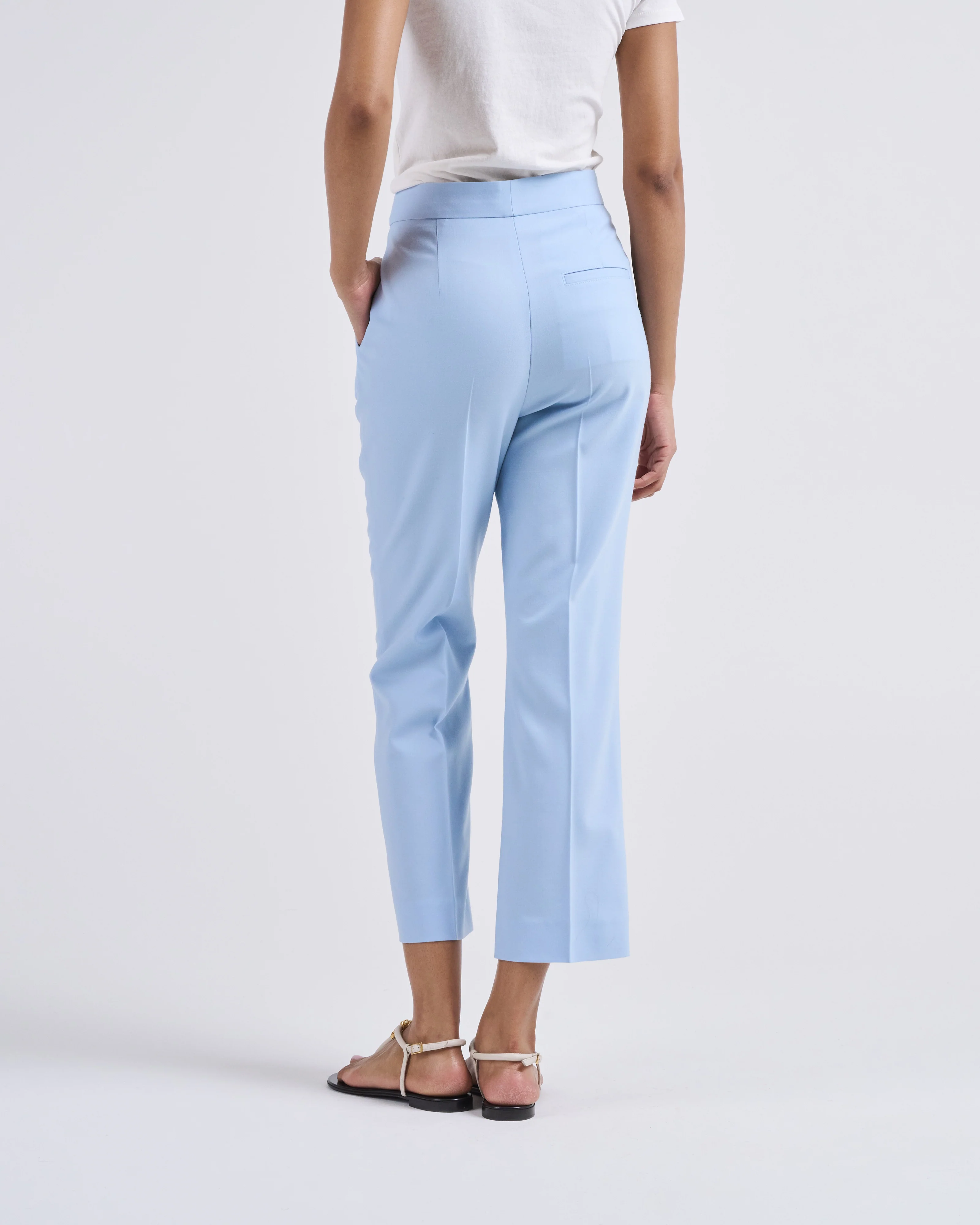 high waist crop trouser - Image 3