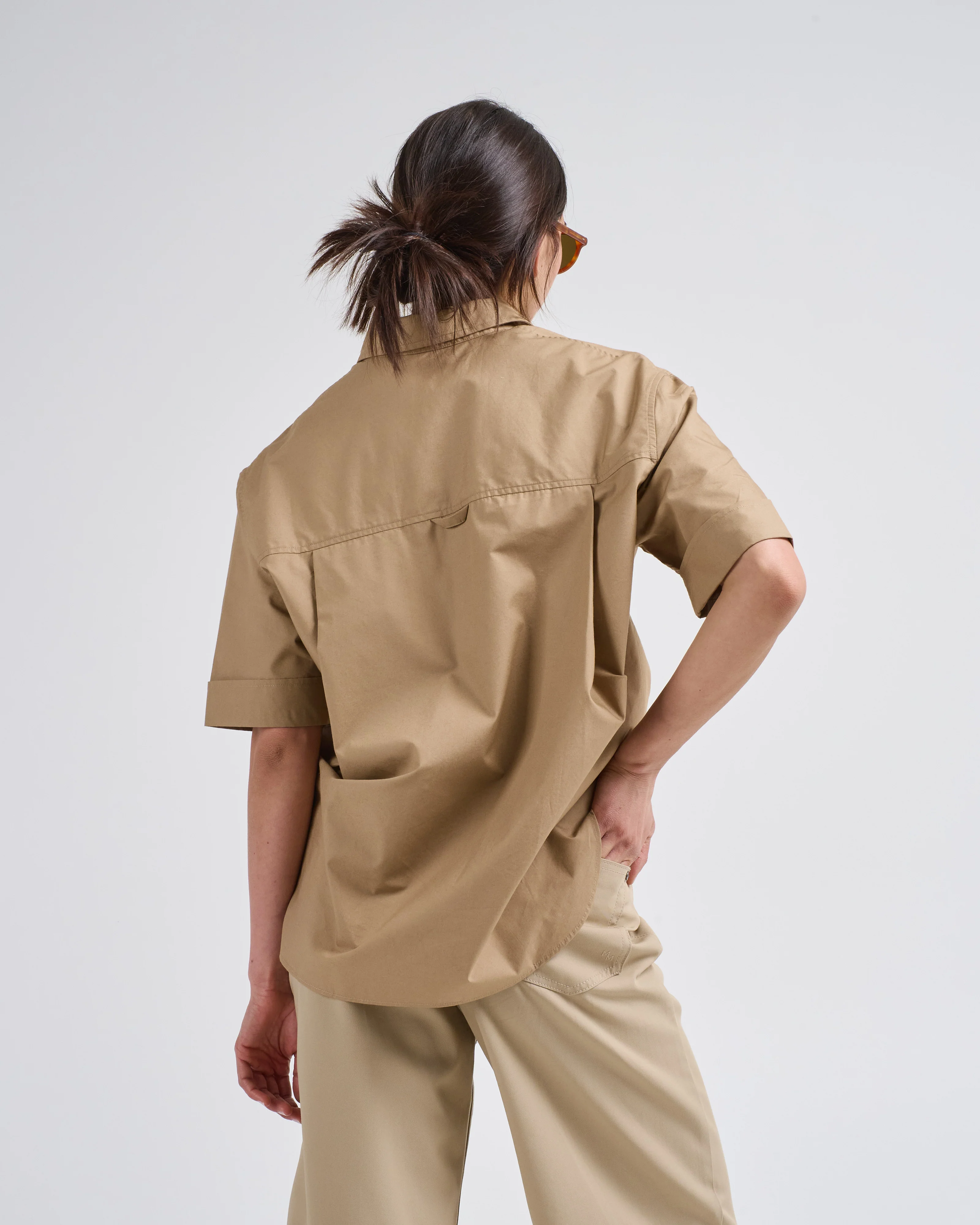 short sleeve oversized shirt - Image 3