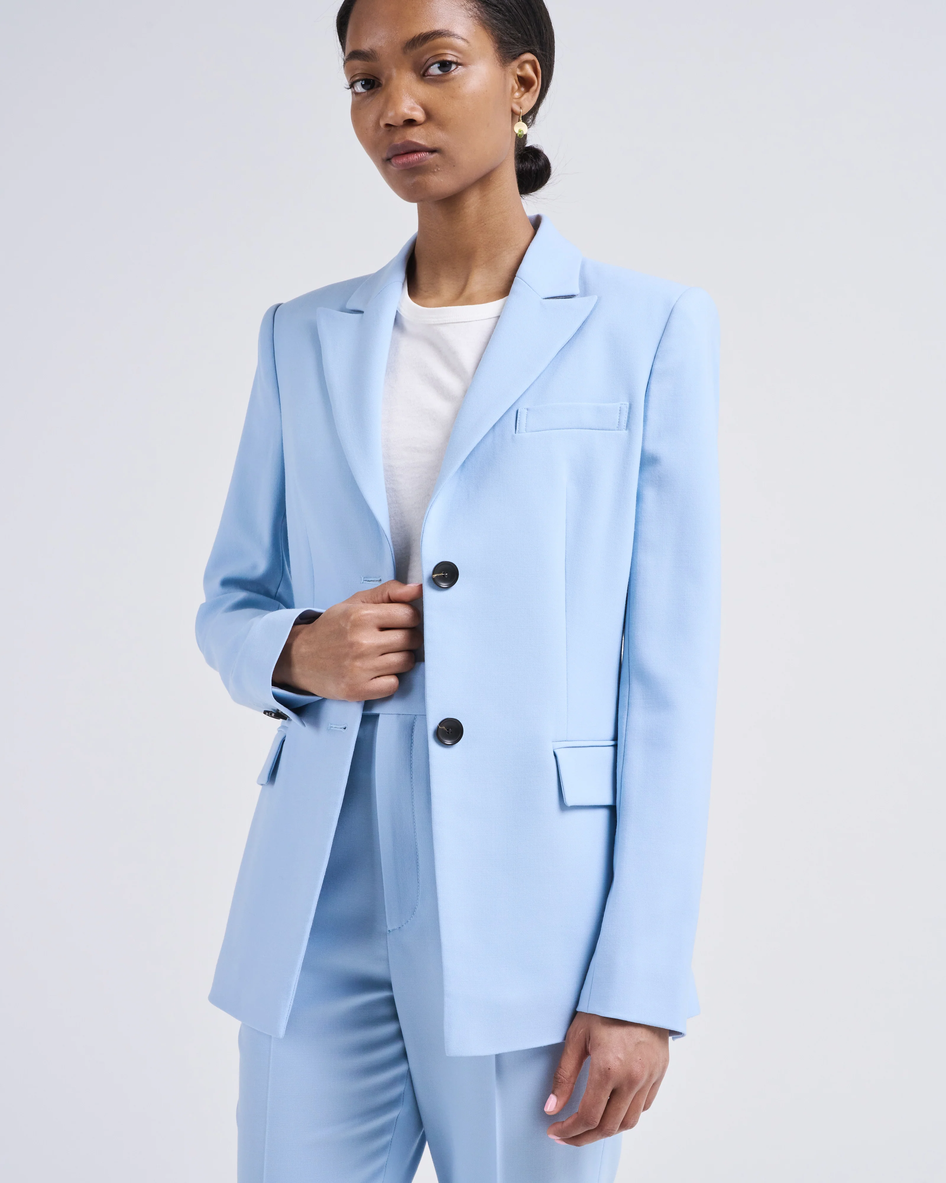 single breasted blazer - Image 4