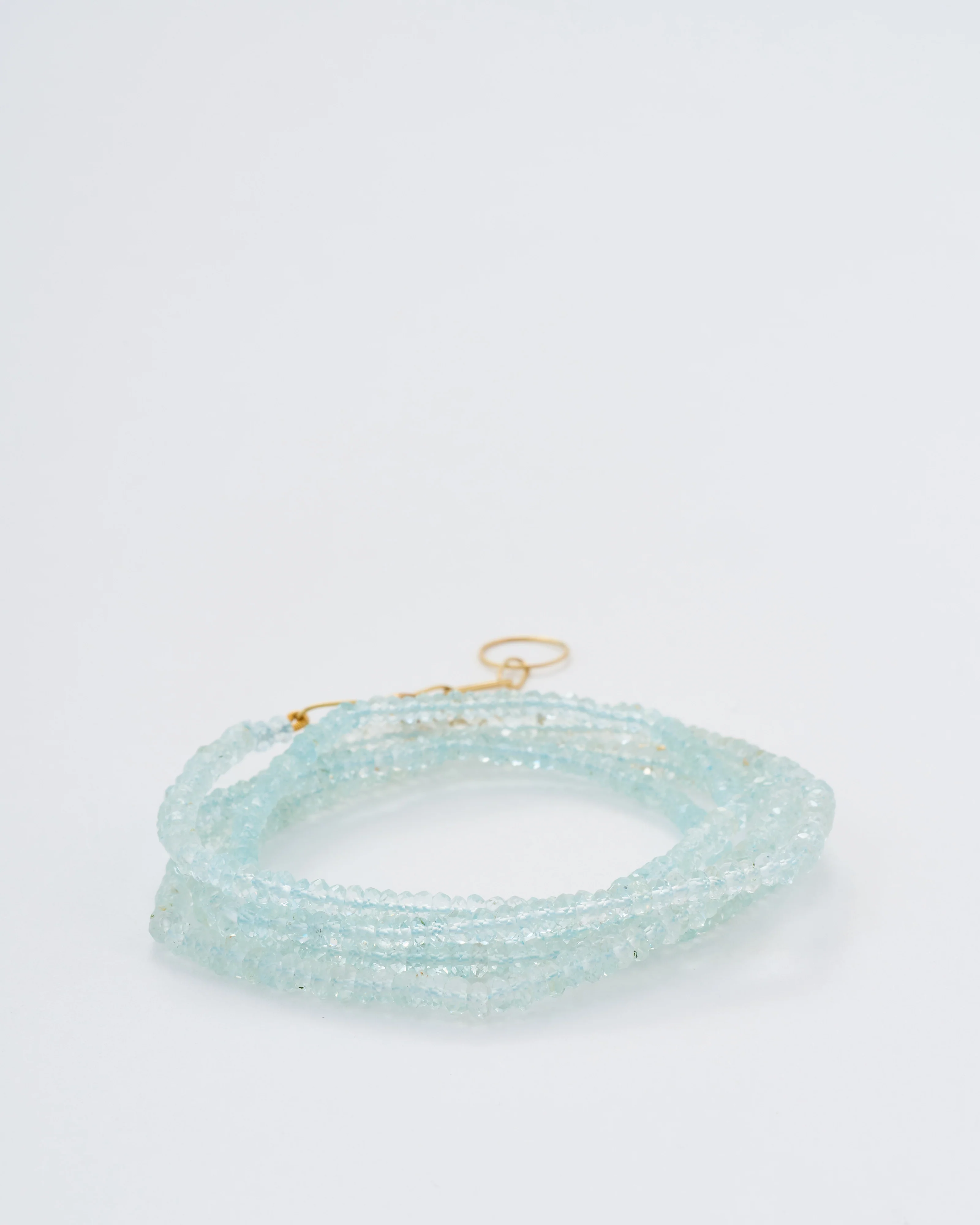 aquamarine wrap bracelet - Image 2