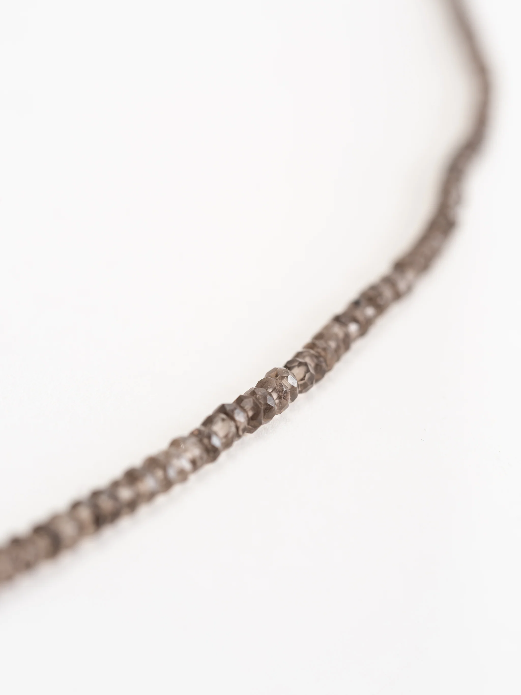 felix gold & smokey quartz necklace - Image 3