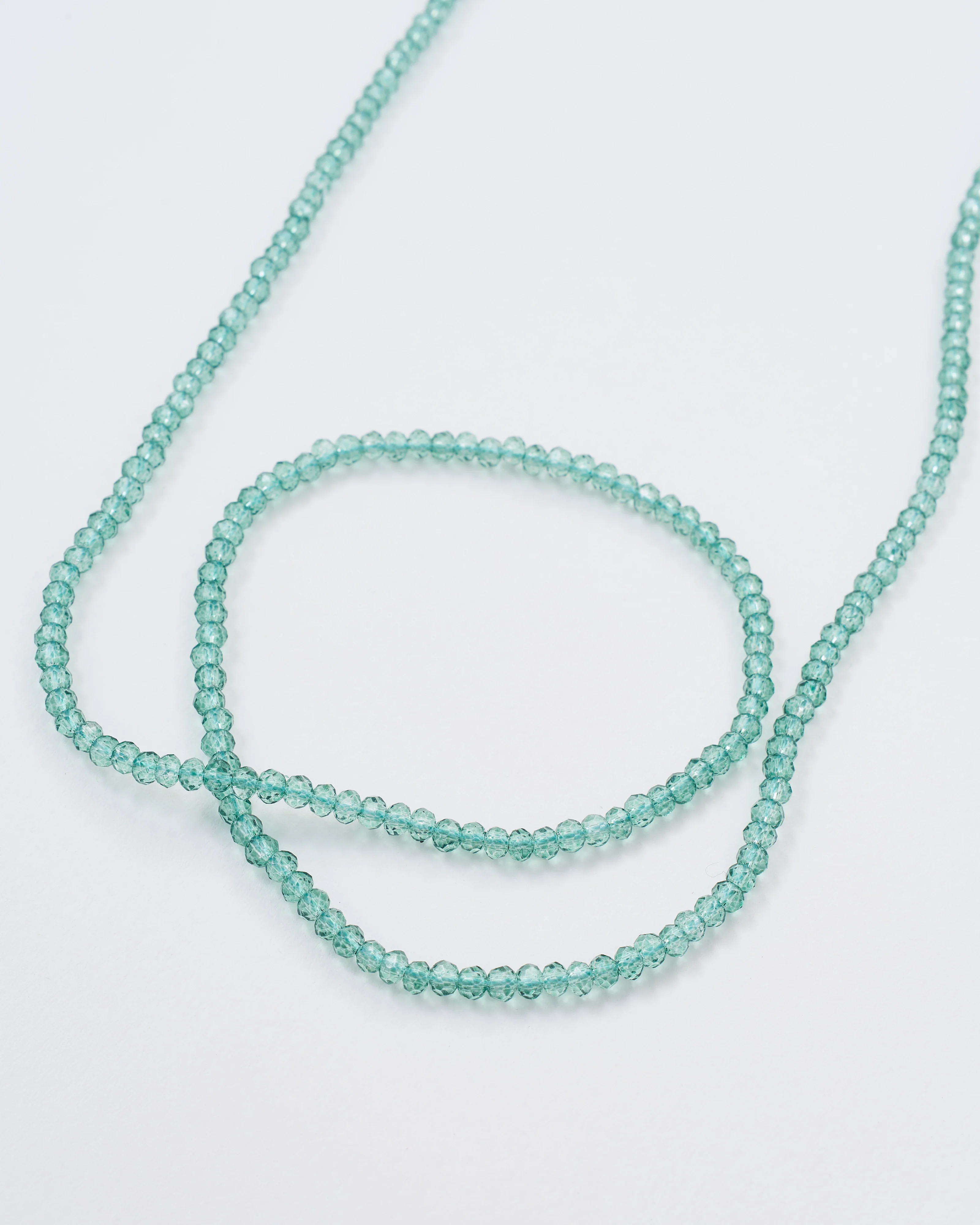 green quartz wrap bracelet - Image 3