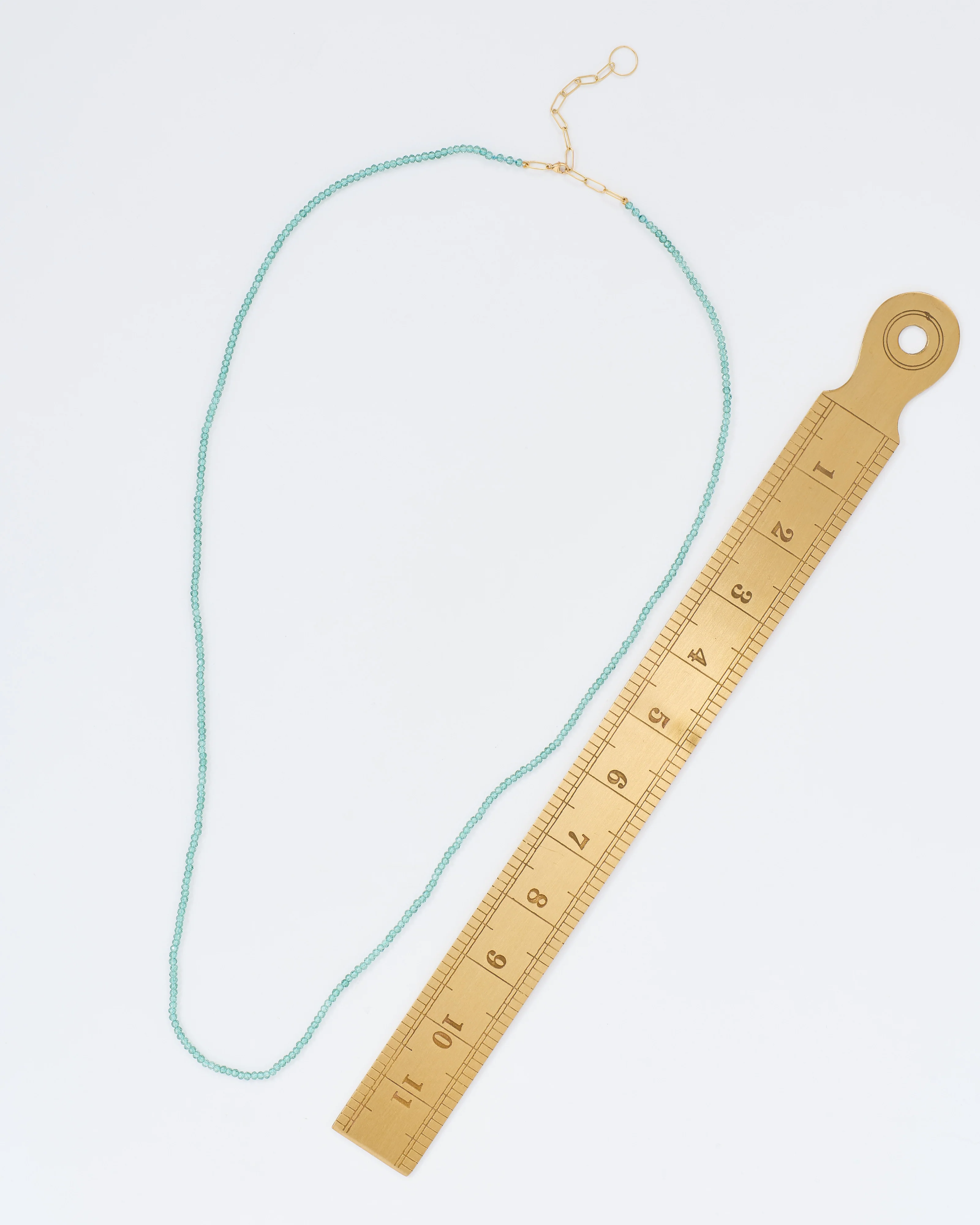 green quartz wrap bracelet - Image 7