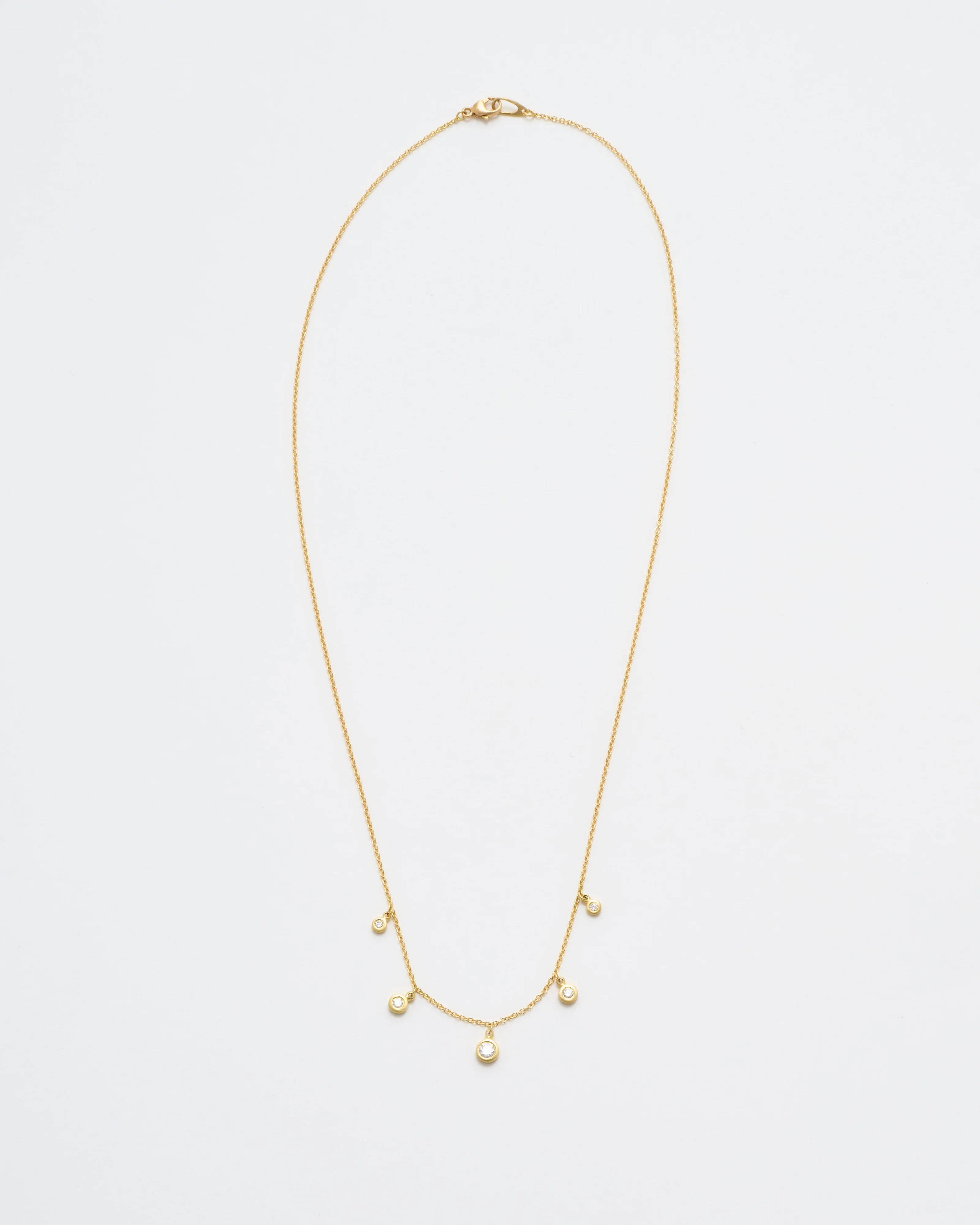 kima necklace w/ graduated diamonds - Image 3