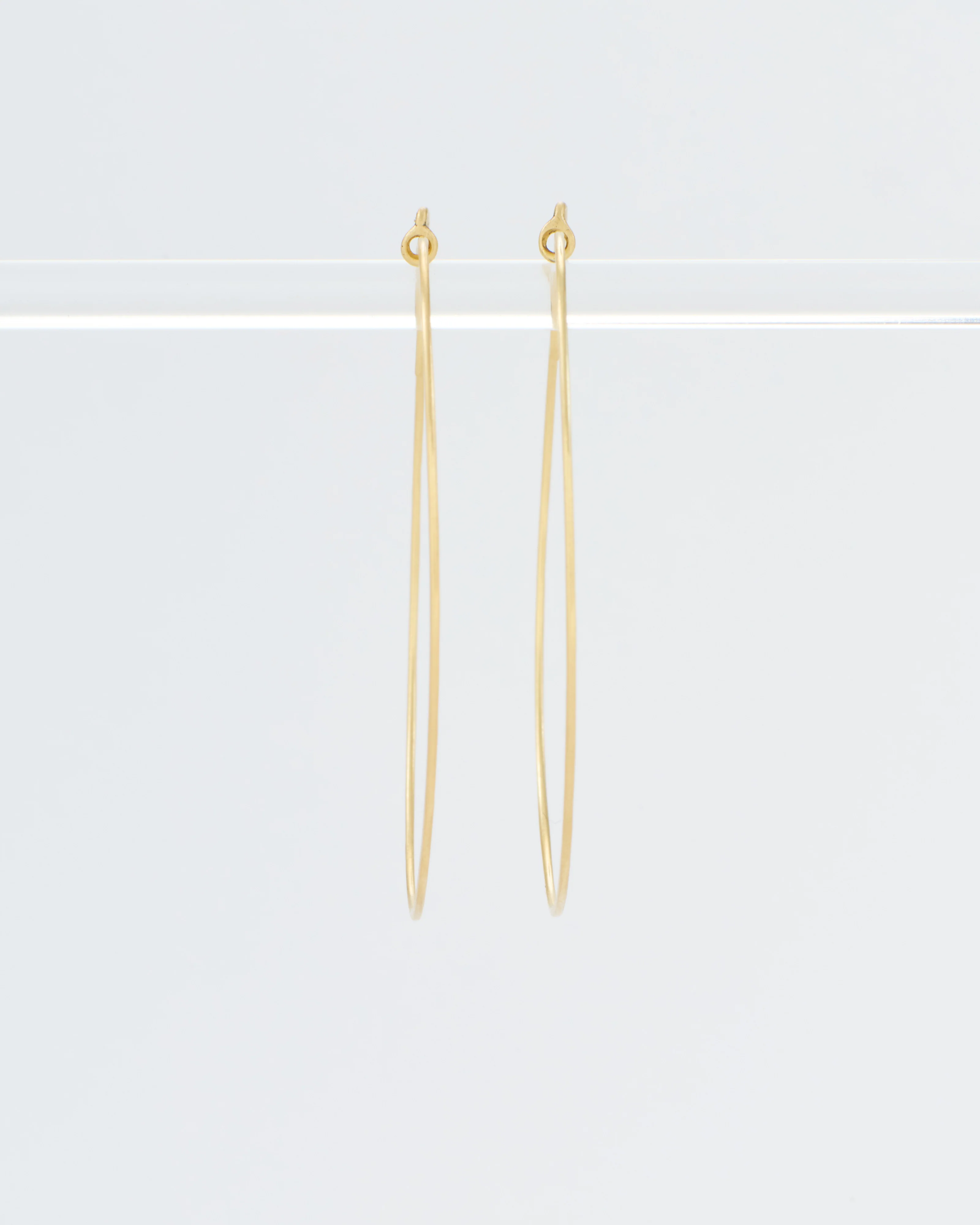 large lucky hoop earrings - Image 4
