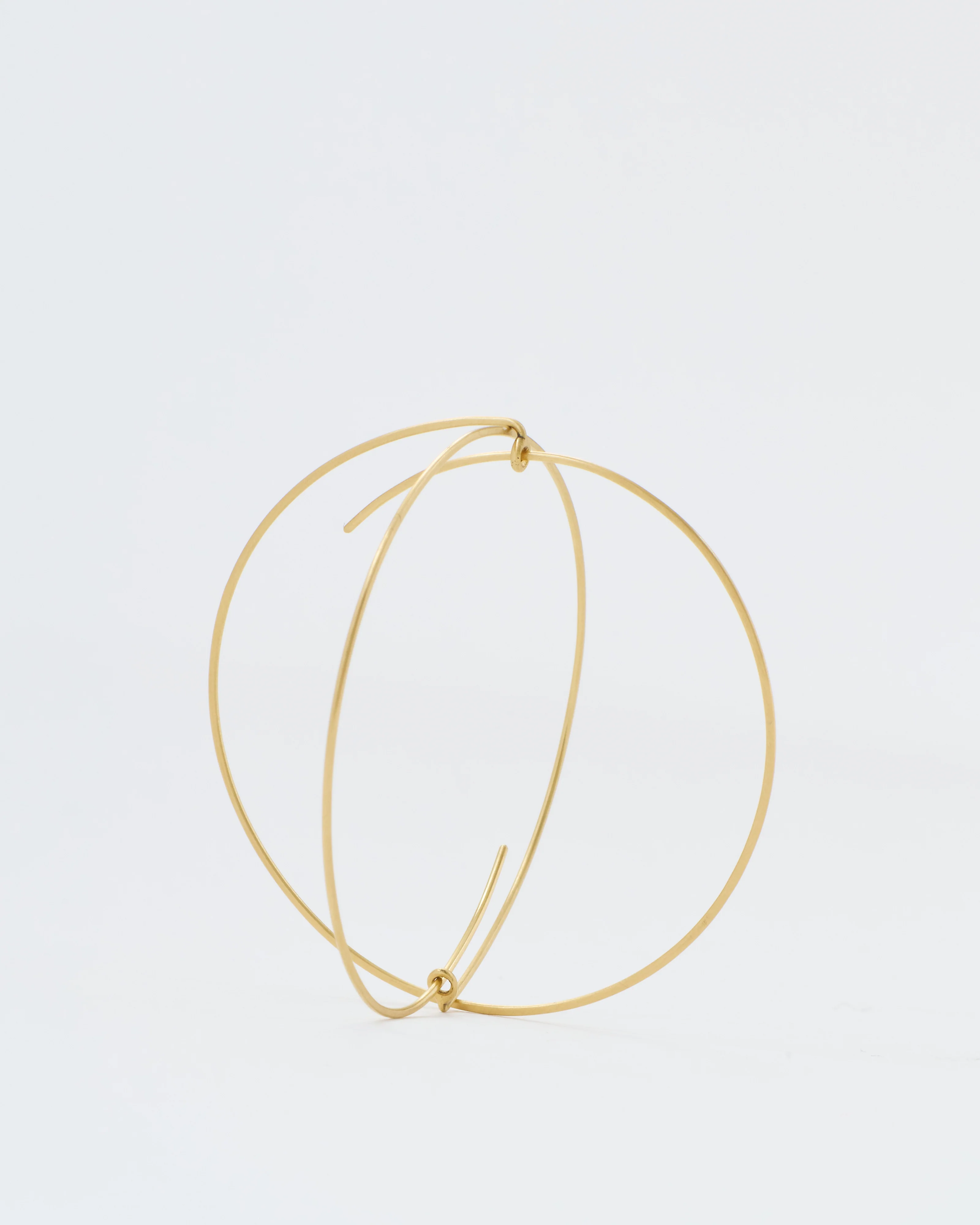 large lucky hoop earrings - Image 6