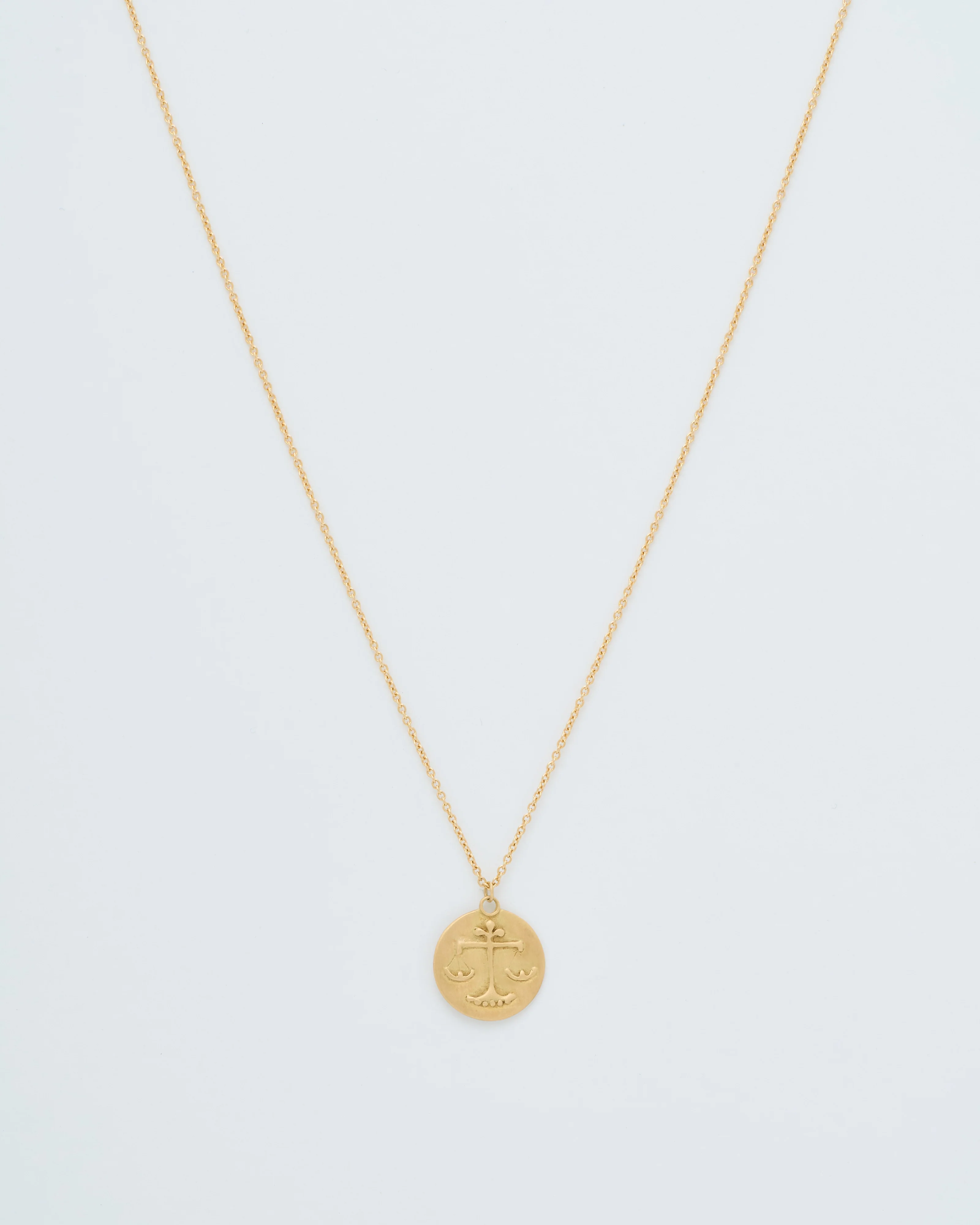 libra disc necklace - Image 2