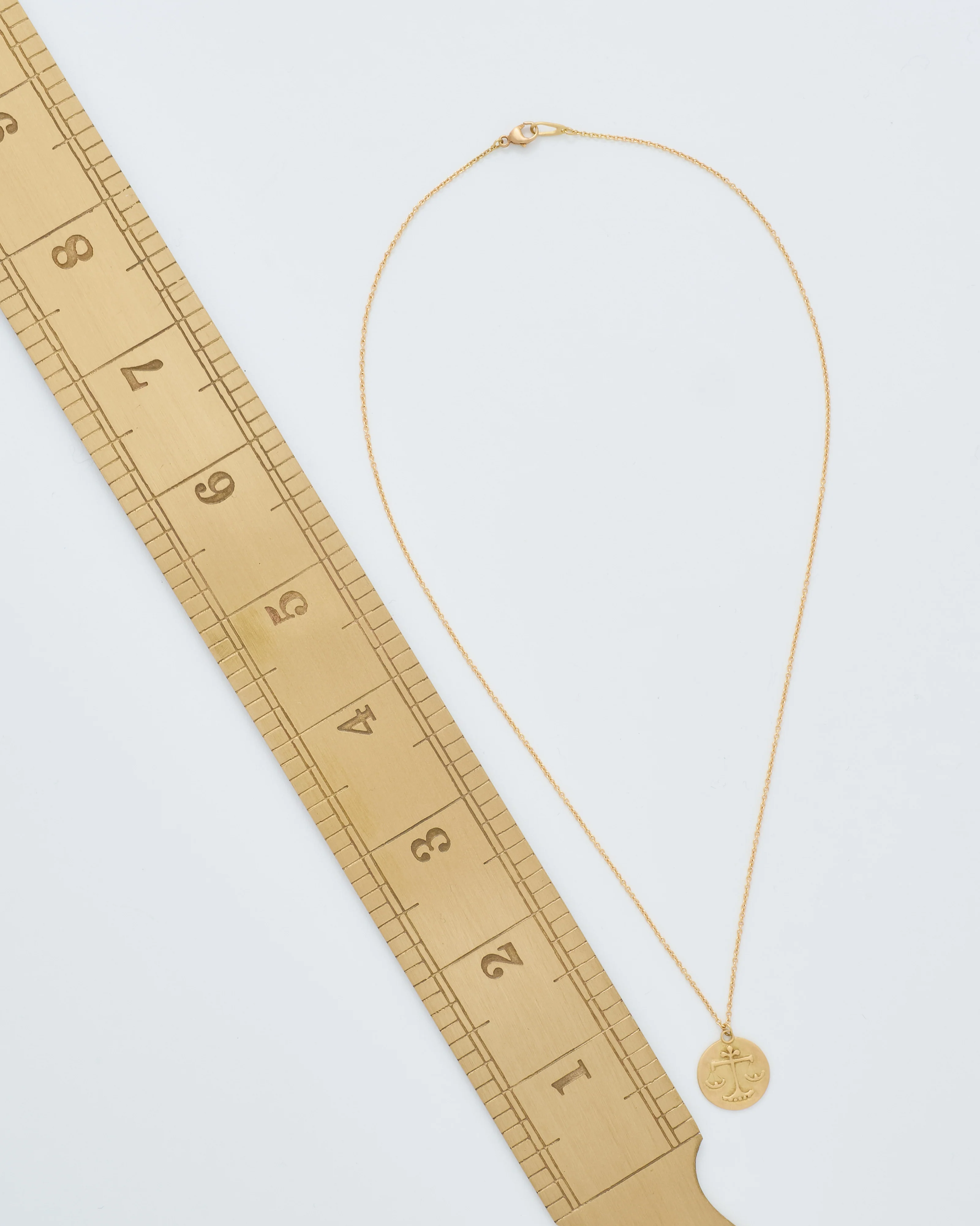 libra disc necklace - Image 8