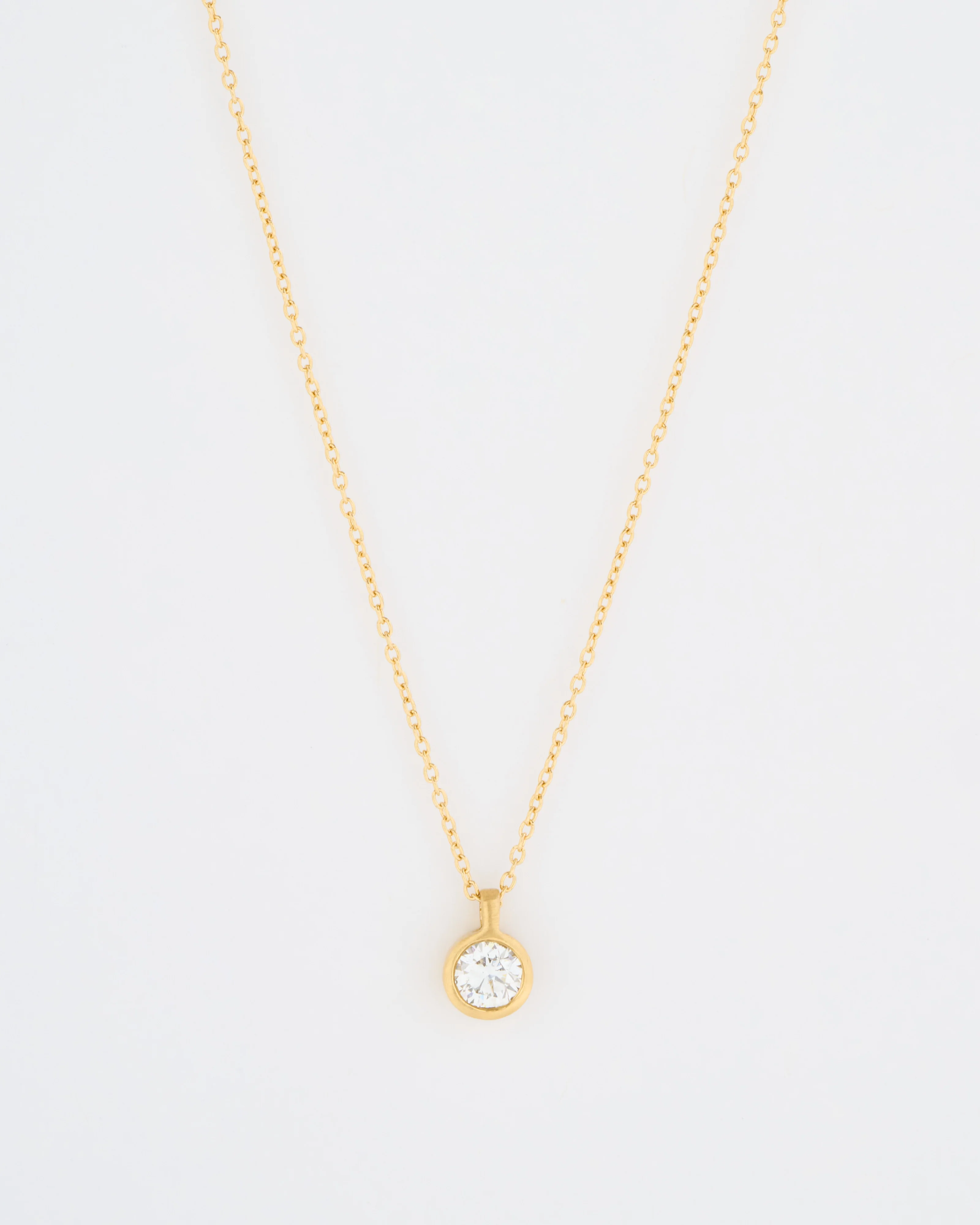 micro 1/4ct diamond pendant necklace
