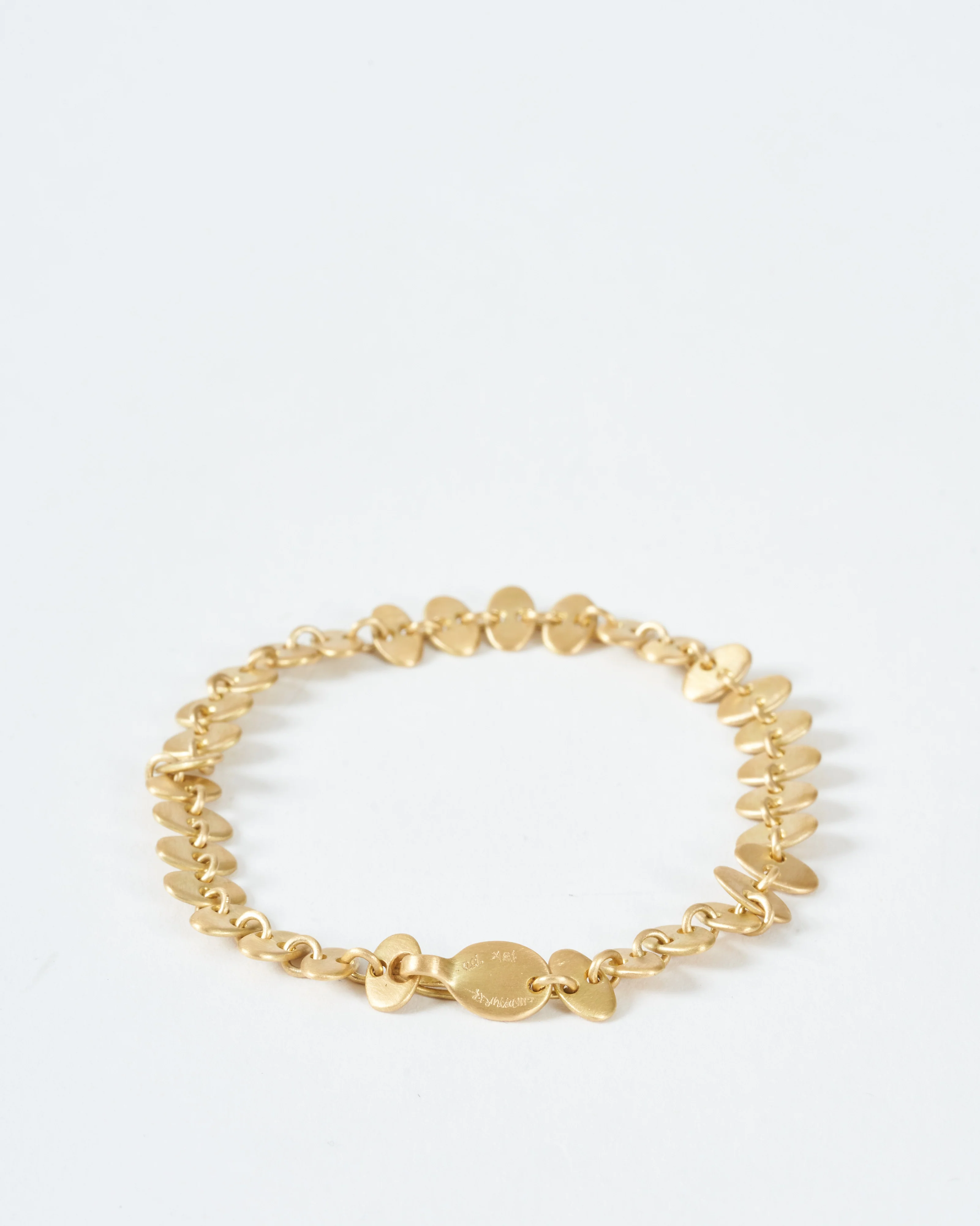 rain bracelet small oval gold - Image 3