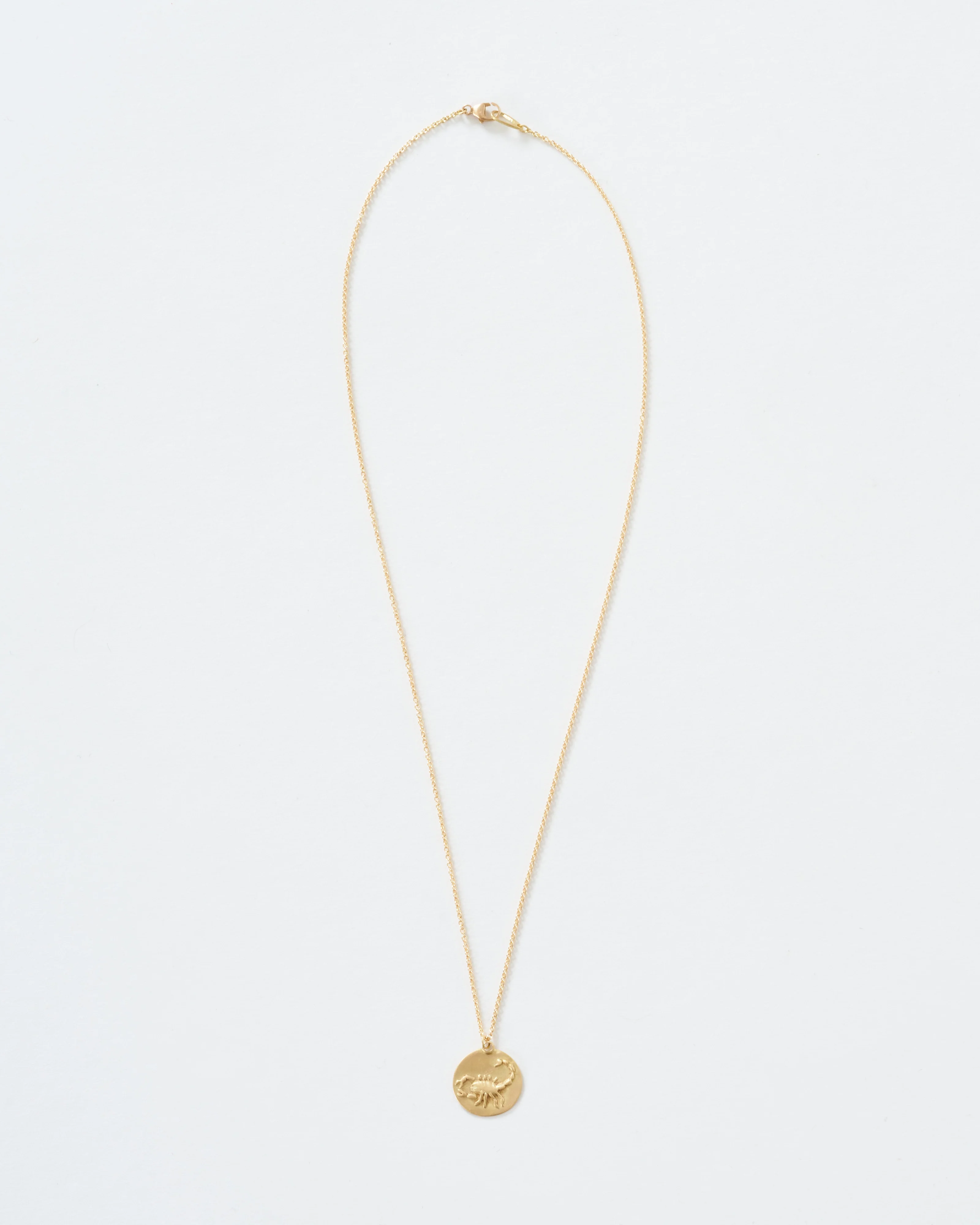 scorpio disc necklace - Image 4
