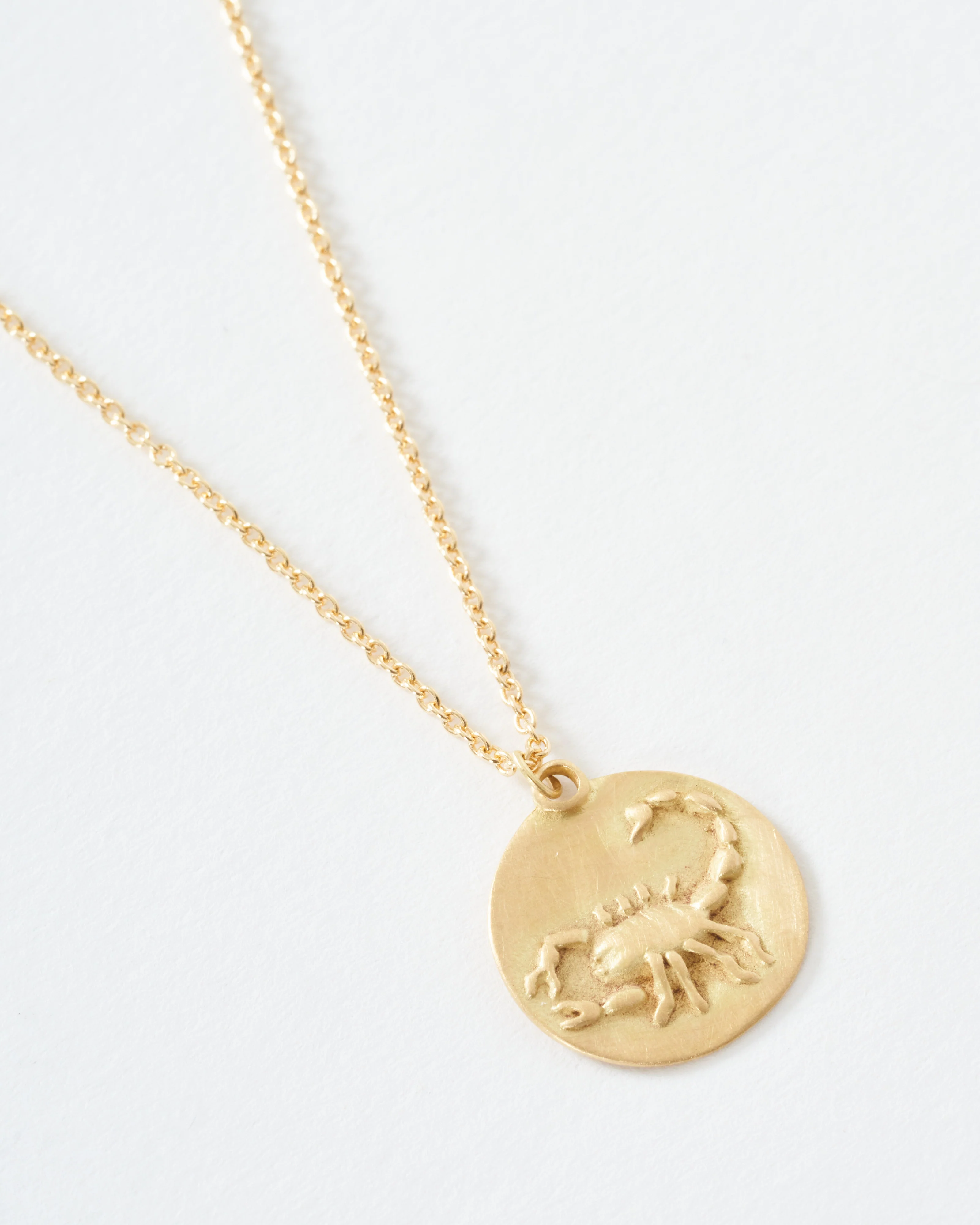 scorpio disc necklace - Image 5