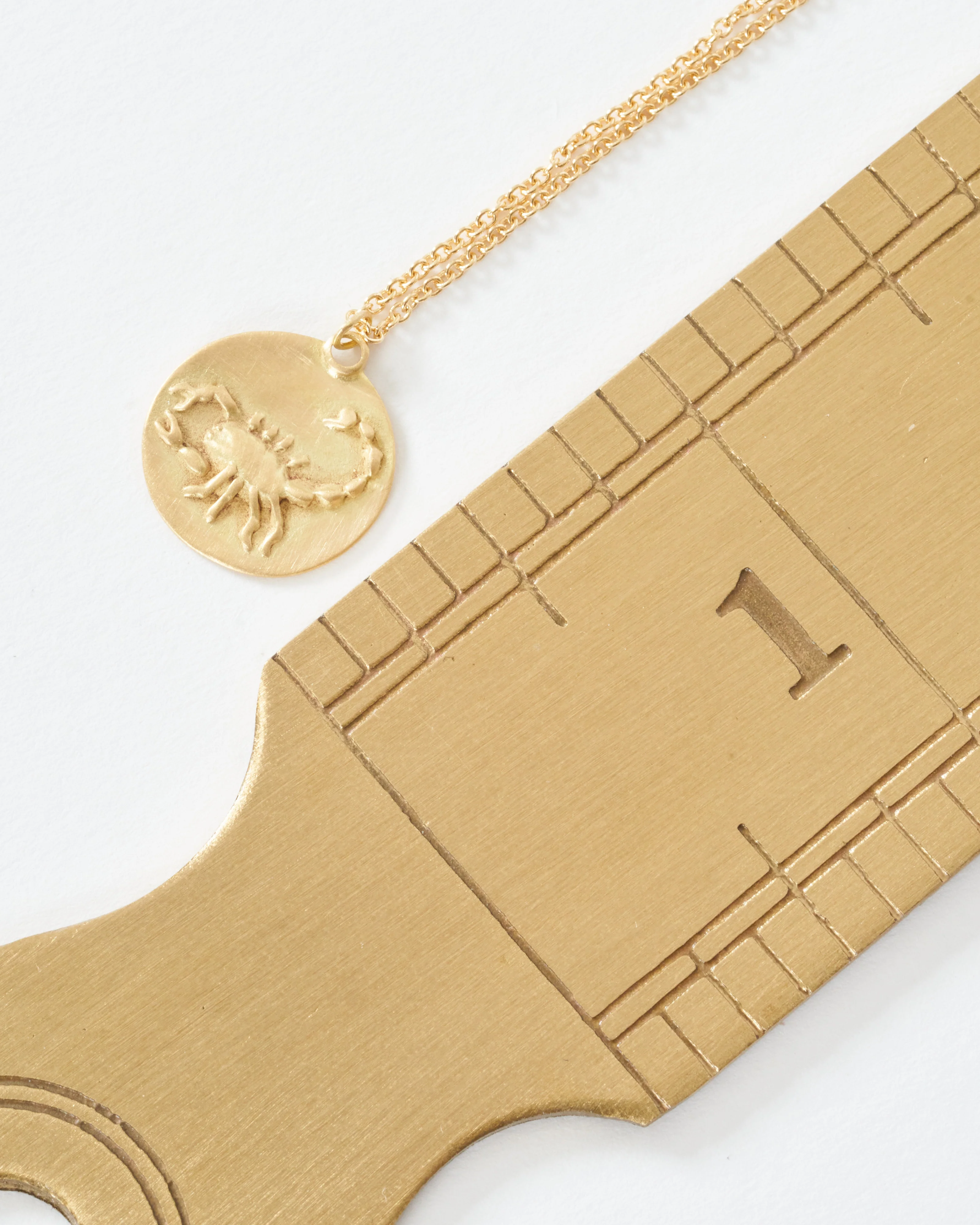 scorpio disc necklace - Image 6
