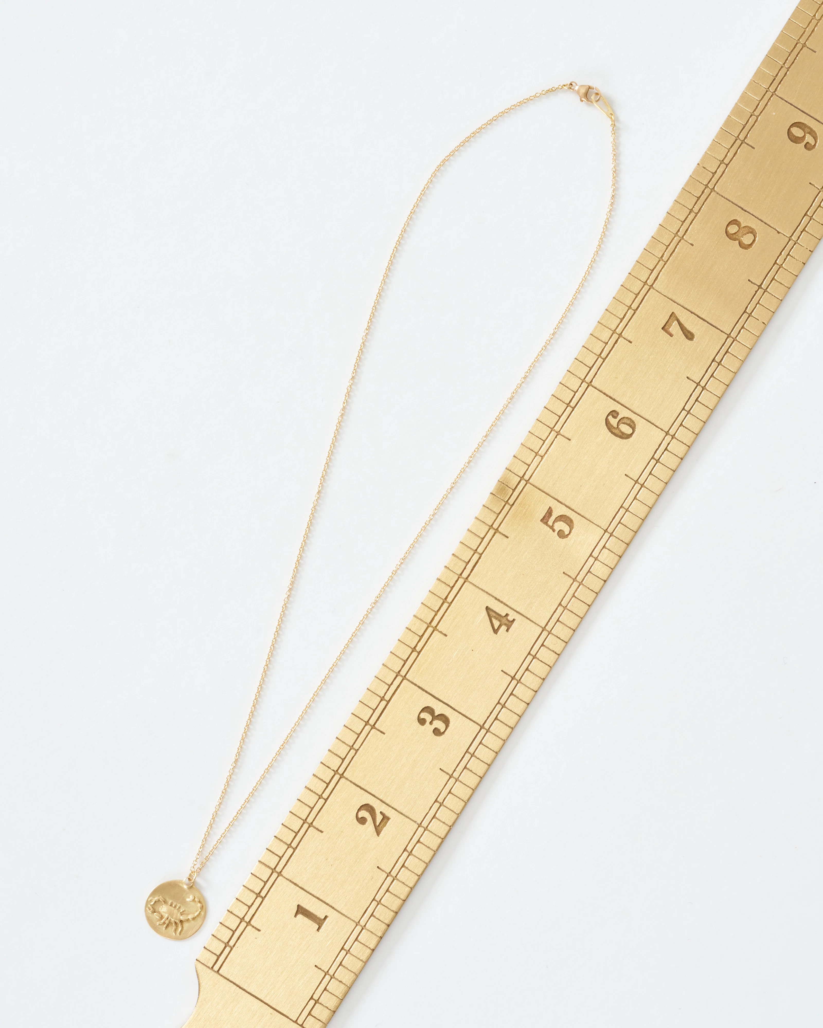 scorpio disc necklace - Image 7