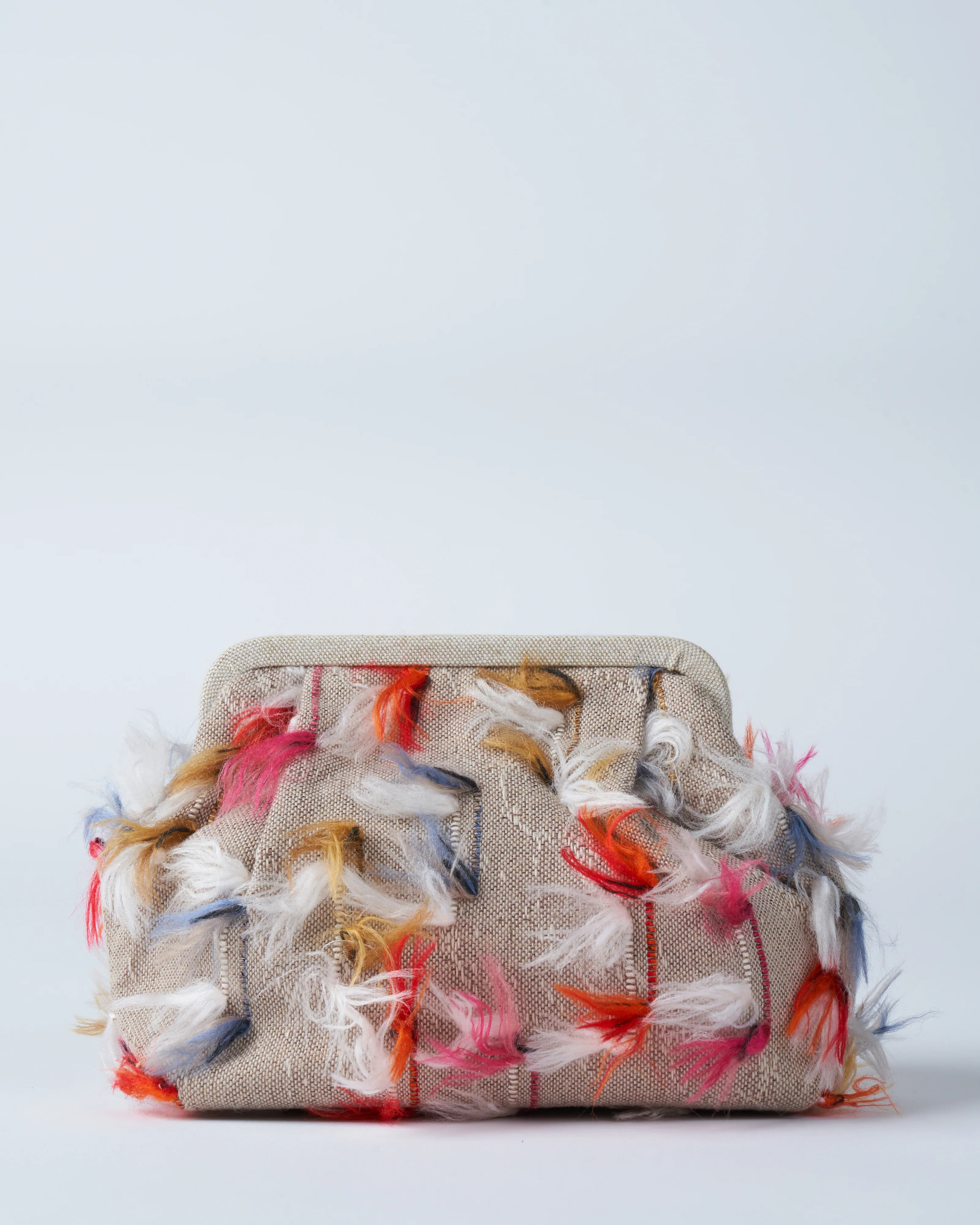 susan embroidered clutch - multi - Image 4