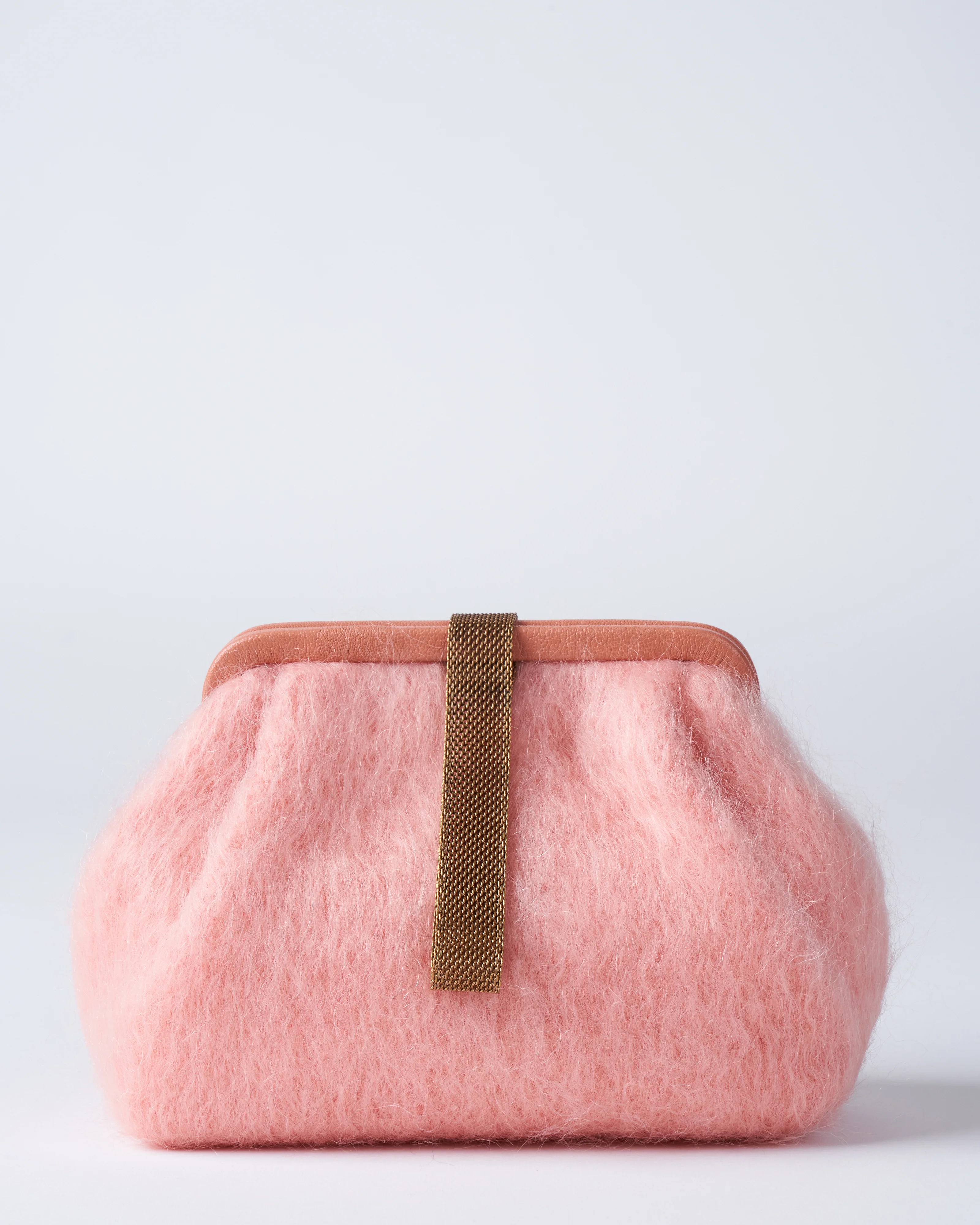 susan mohair clutch - blush - Image 4