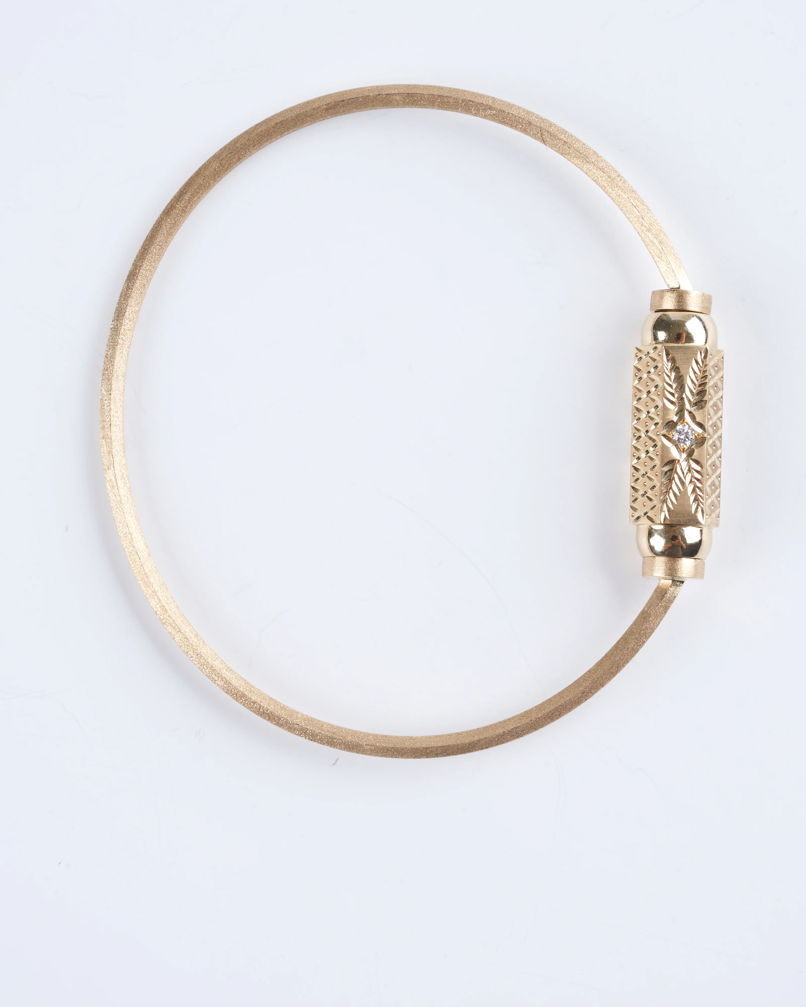 baby locket twist - 9k gold - Image 2