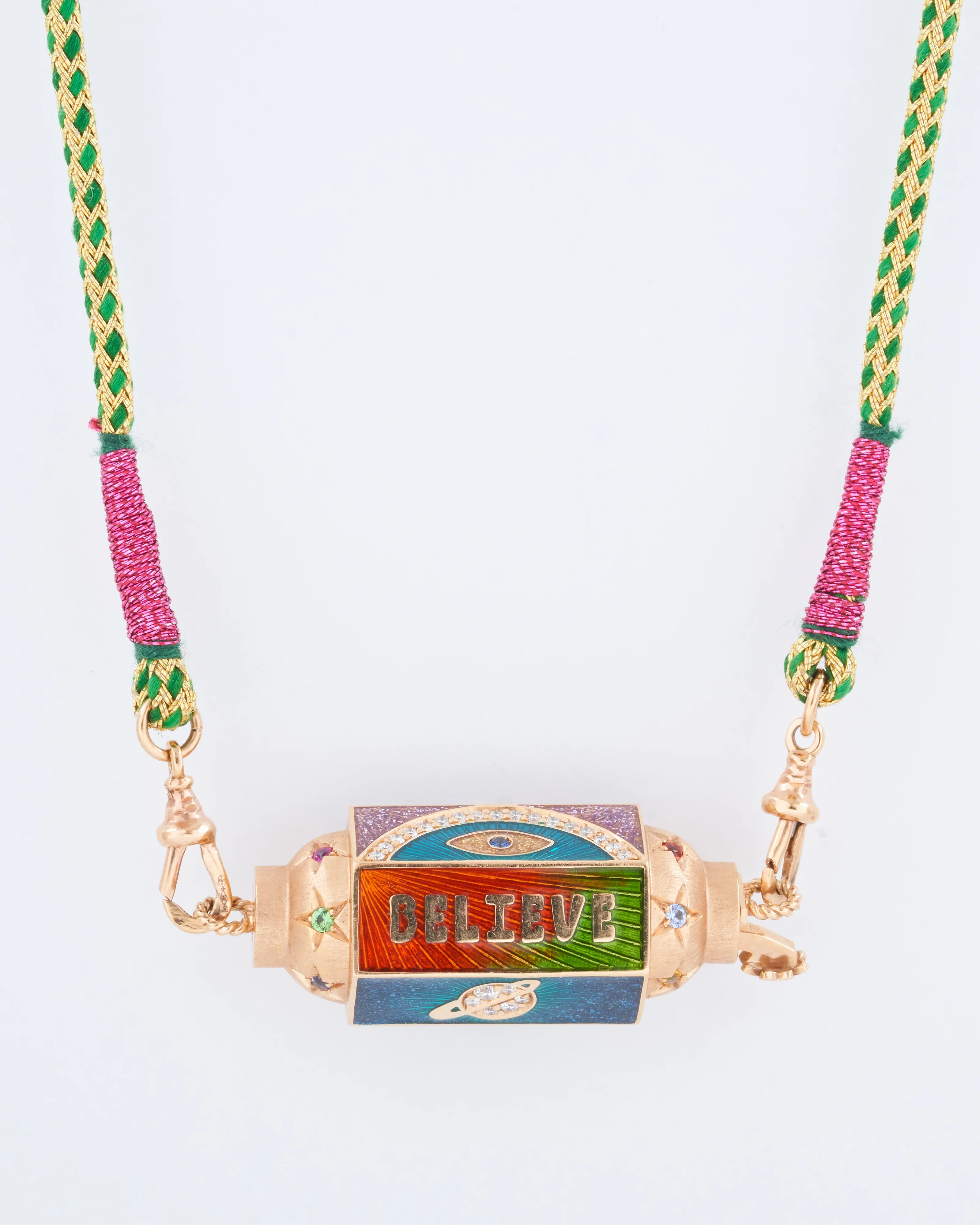believe locket - gold - Image 2