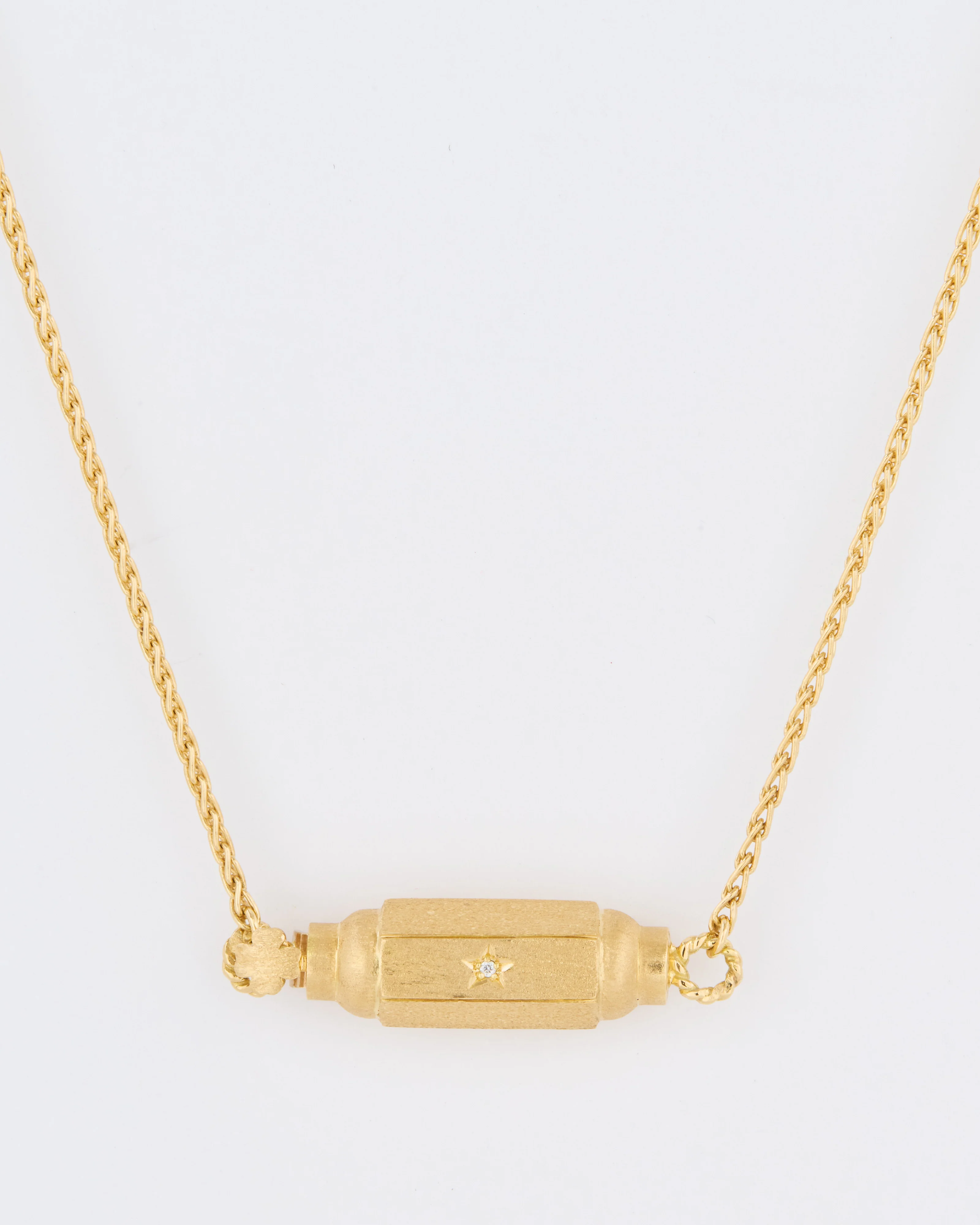diamond micro coco necklace 16.5" - Image 2