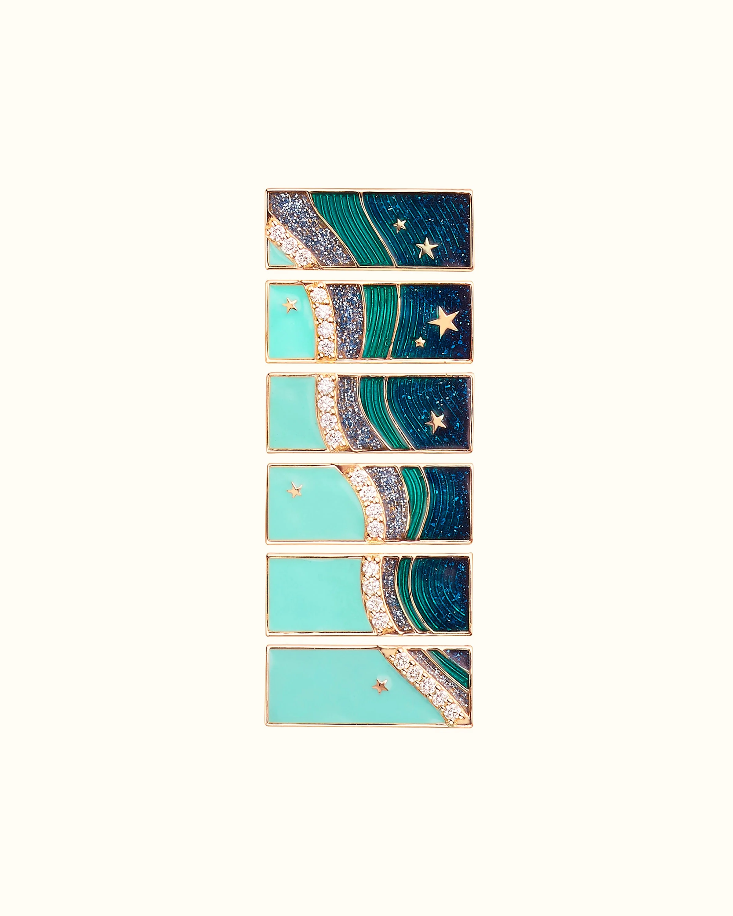 milkyway locket - gold - Image 3