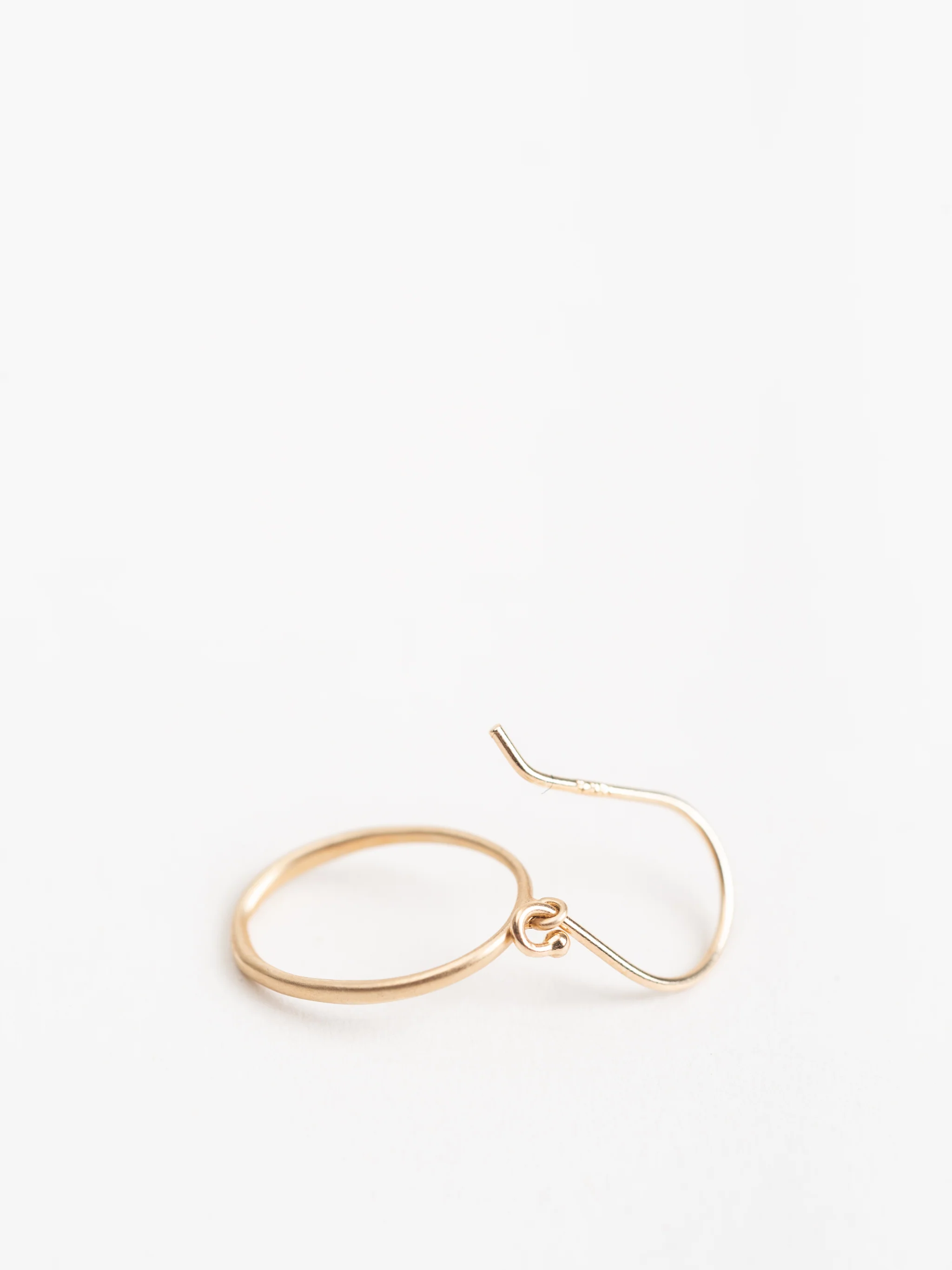 small "0" drop earrings - Image 3