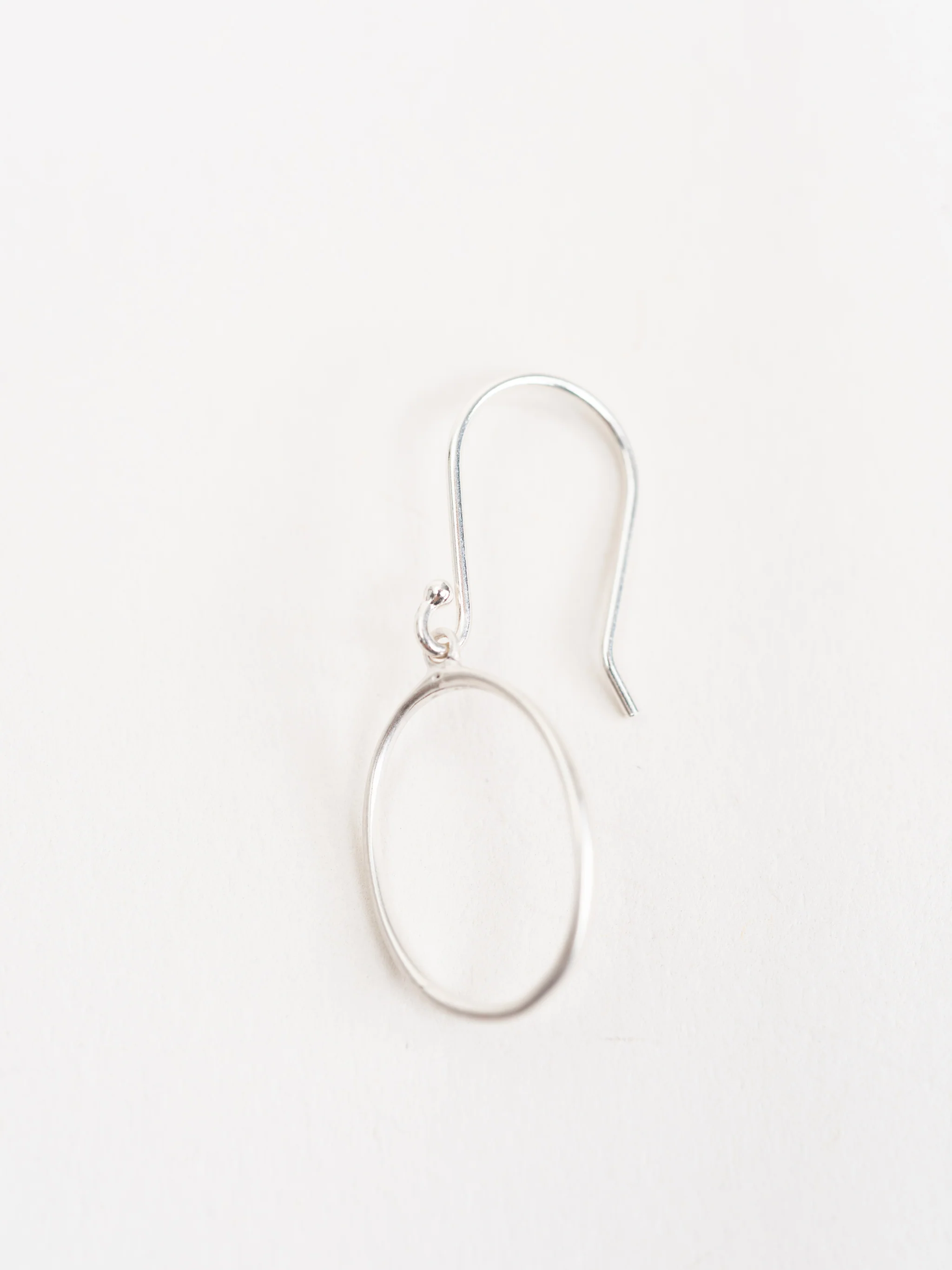 small "0" drop earrings - ss - Image 4