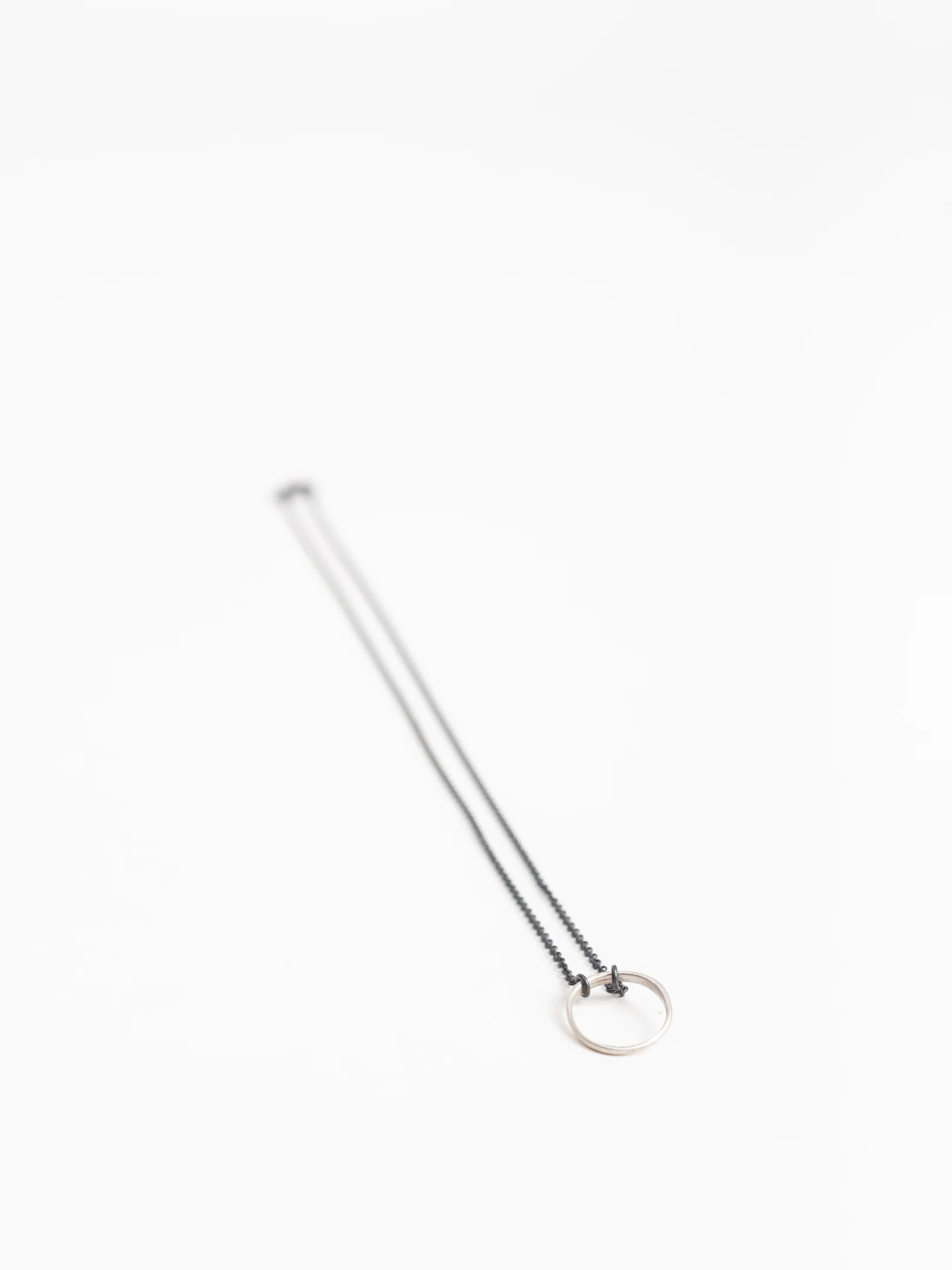 small "0" necklace - ss - Image 2