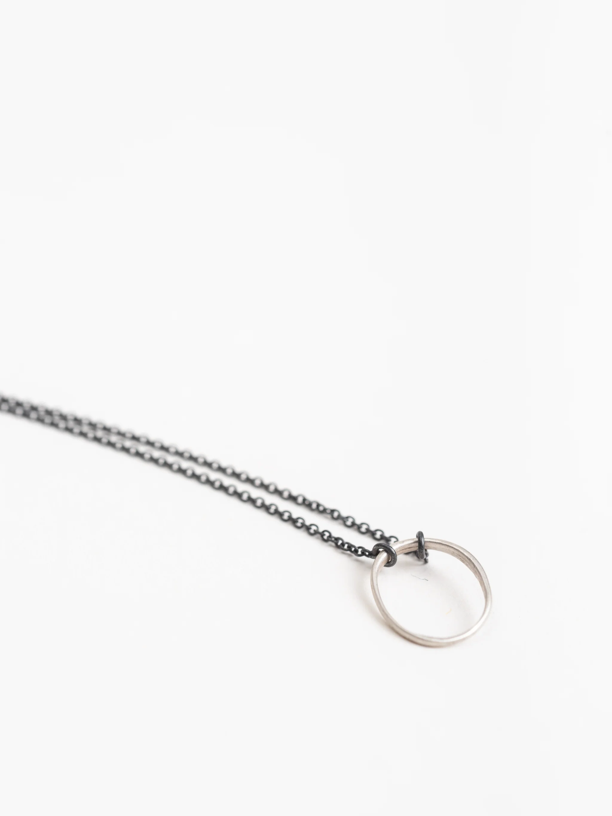 small "0" necklace - ss - Image 4
