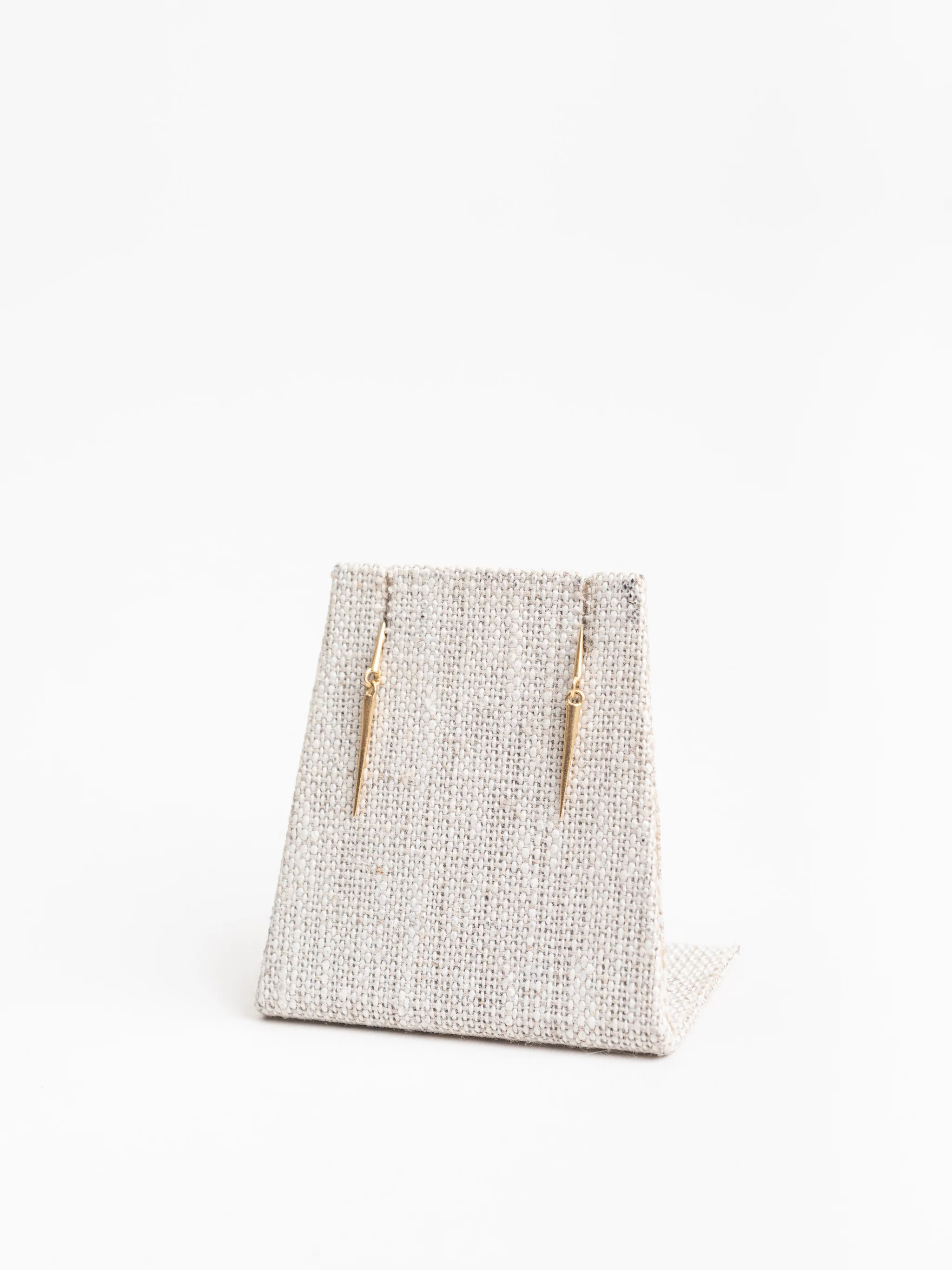 small mirror point dangle earrings - Image 5