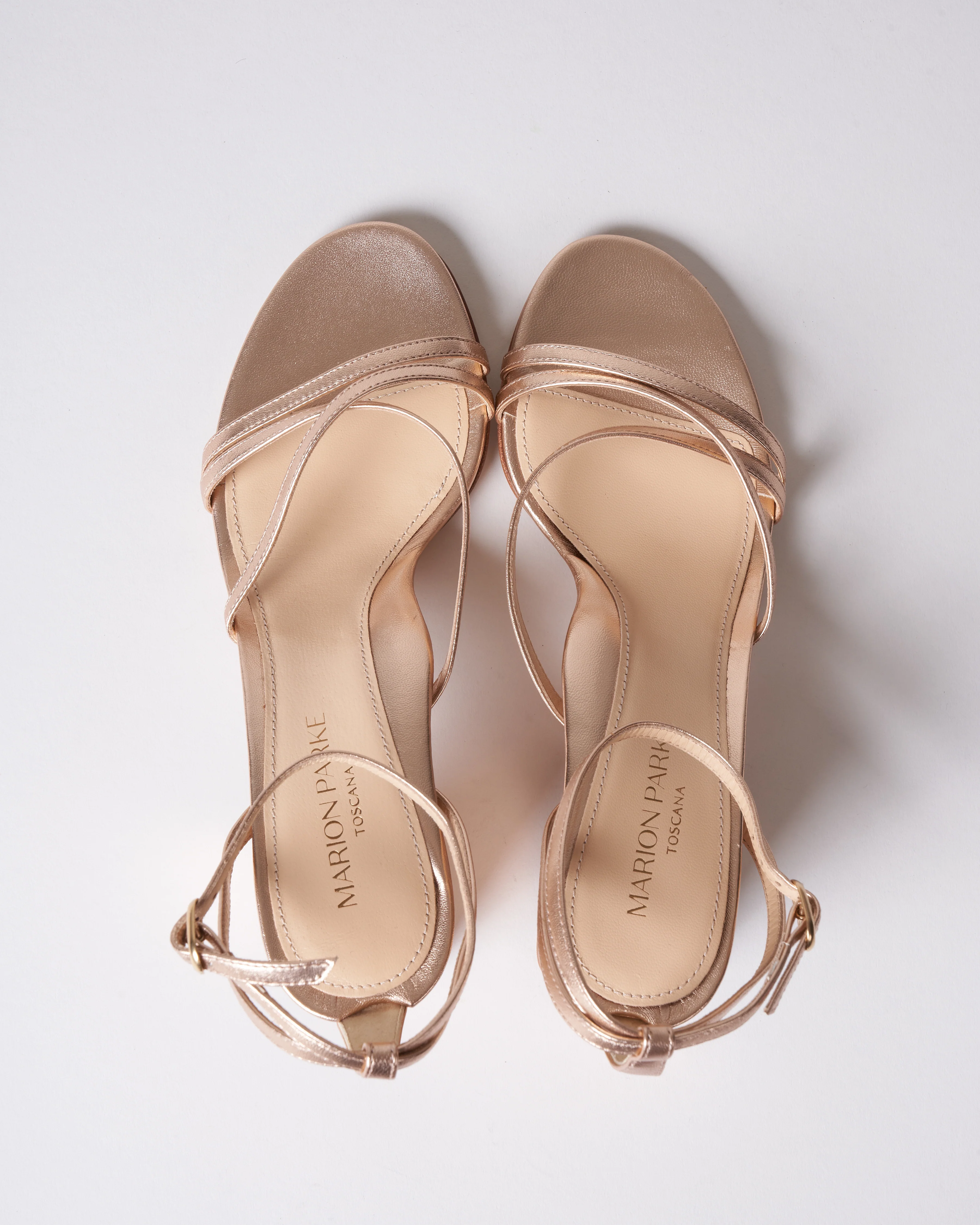 bianca heel - rose gold - Image 3
