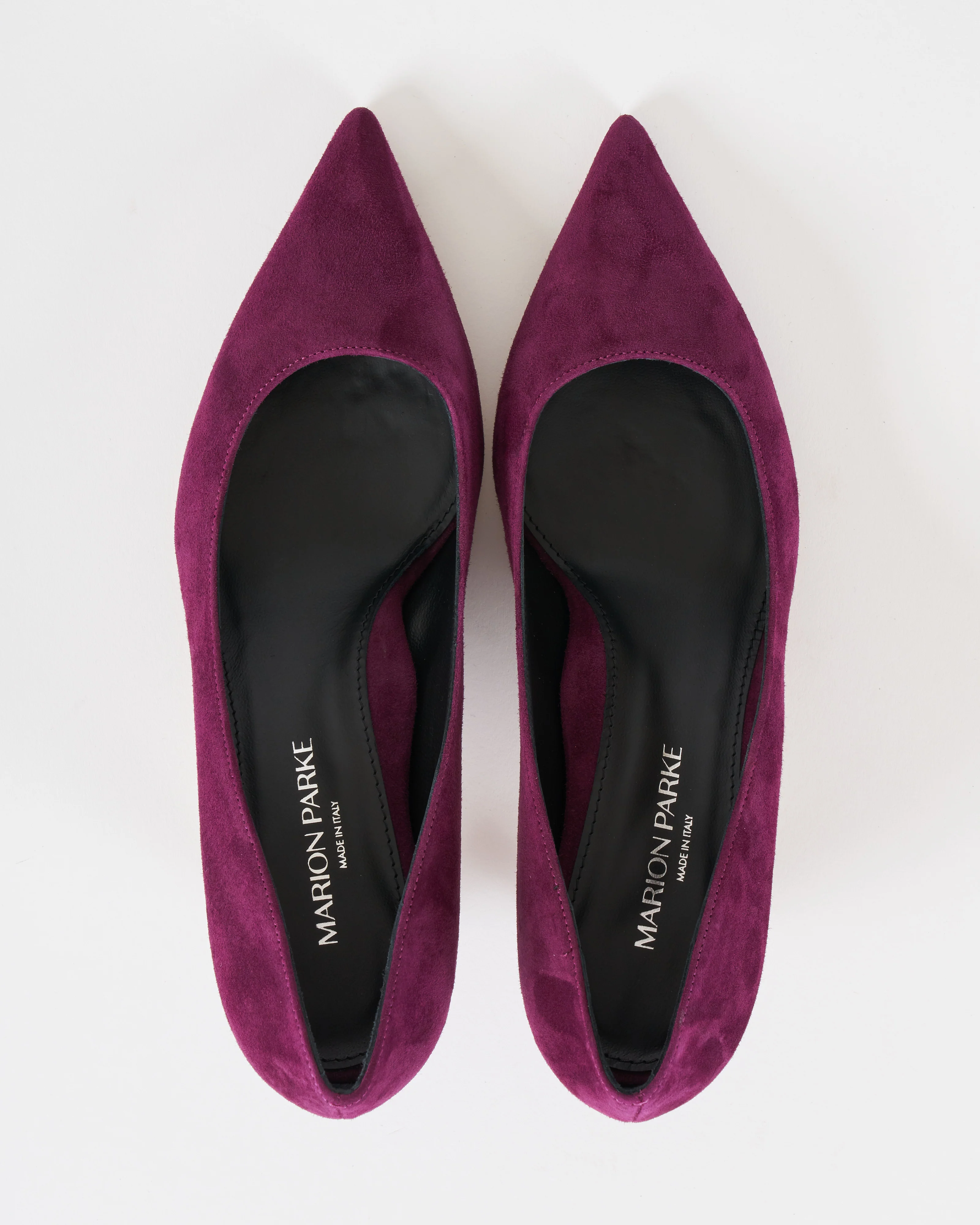 classic pump 45 - bordeaux suede - Image 3