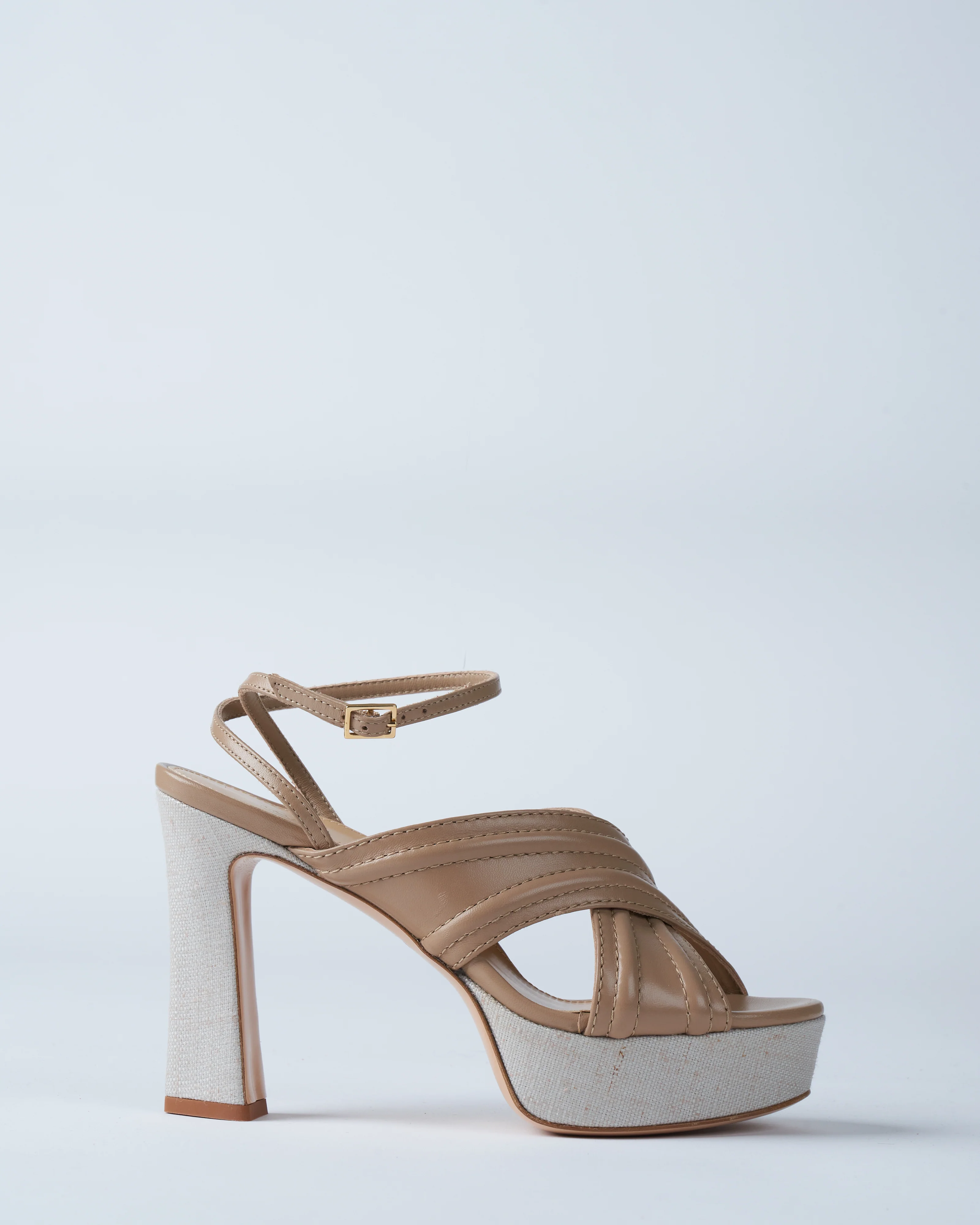 cristina 70 platform - natural/linen - Image 3