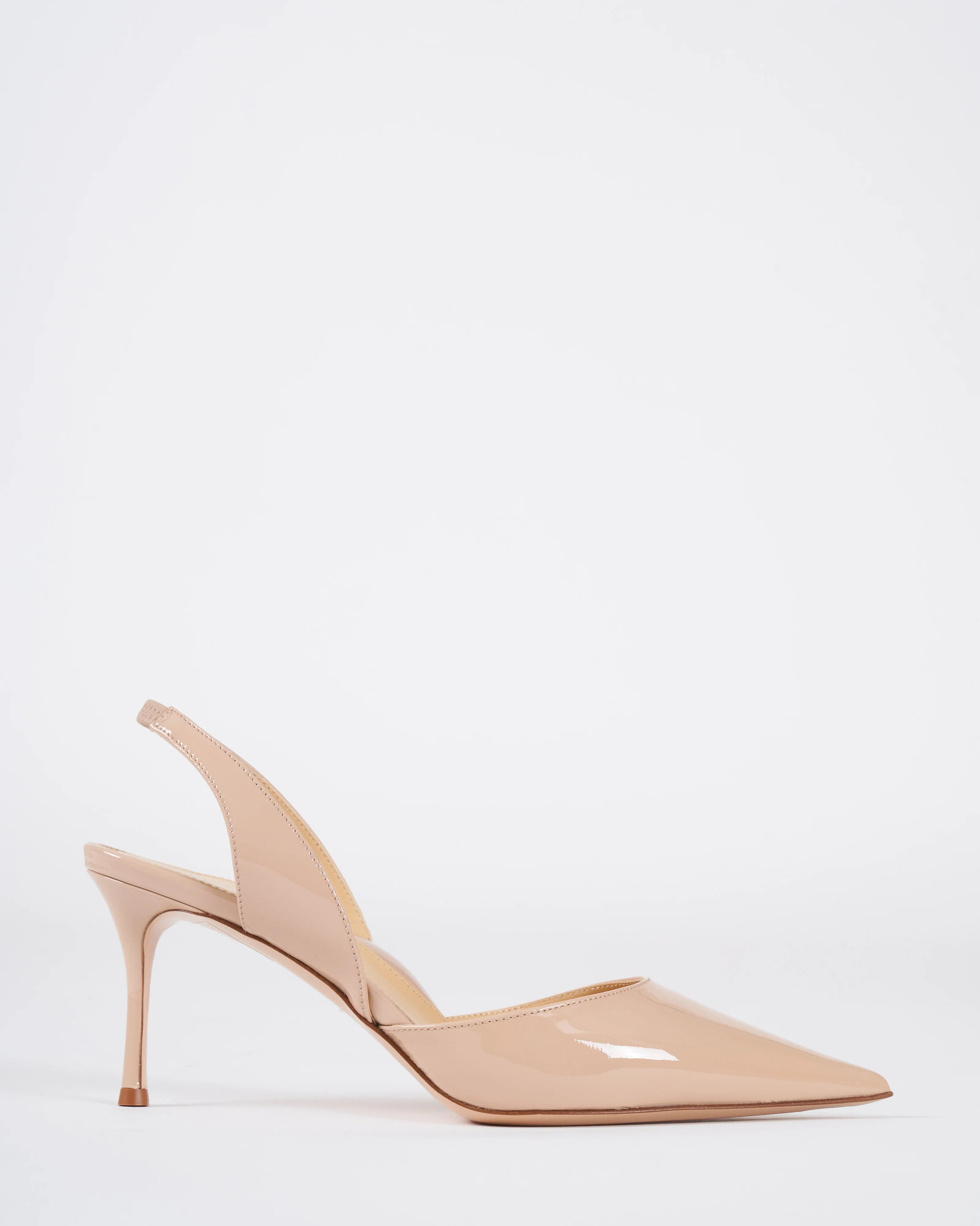 eleanor 70 simple slingback - powder - Image 2