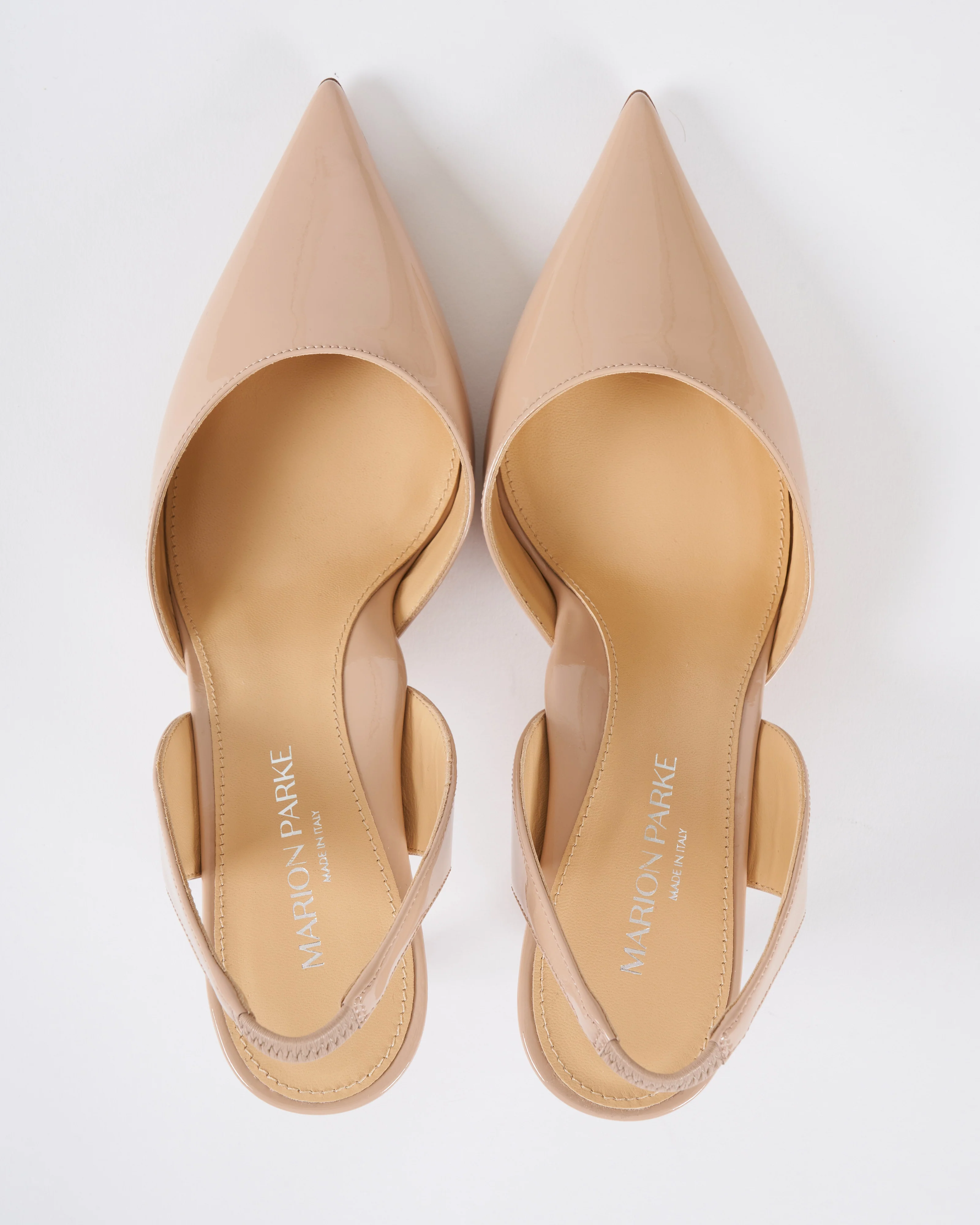 eleanor 70 simple slingback - powder - Image 3