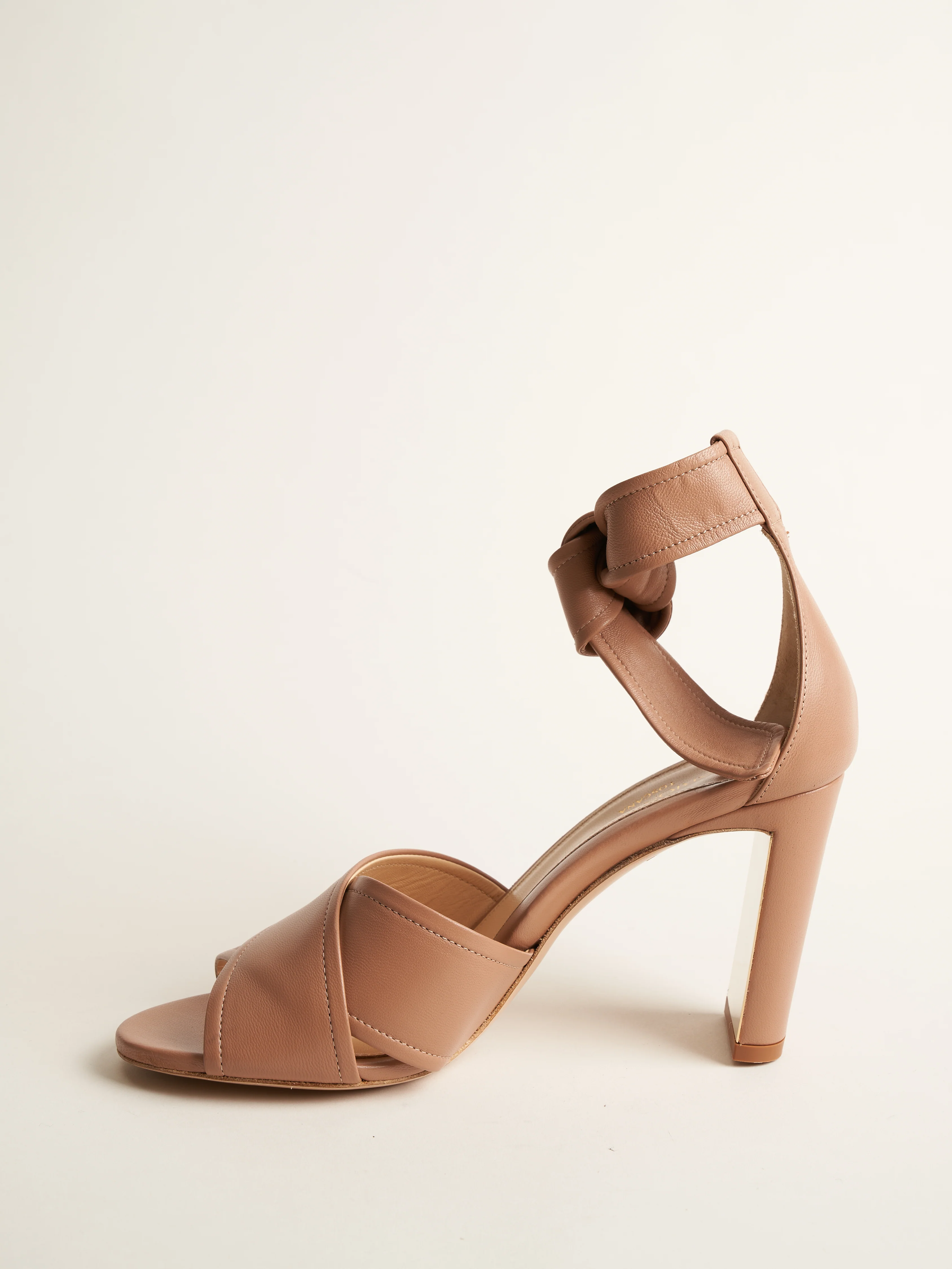 leah nappa 85mm heel - blush - Image 2