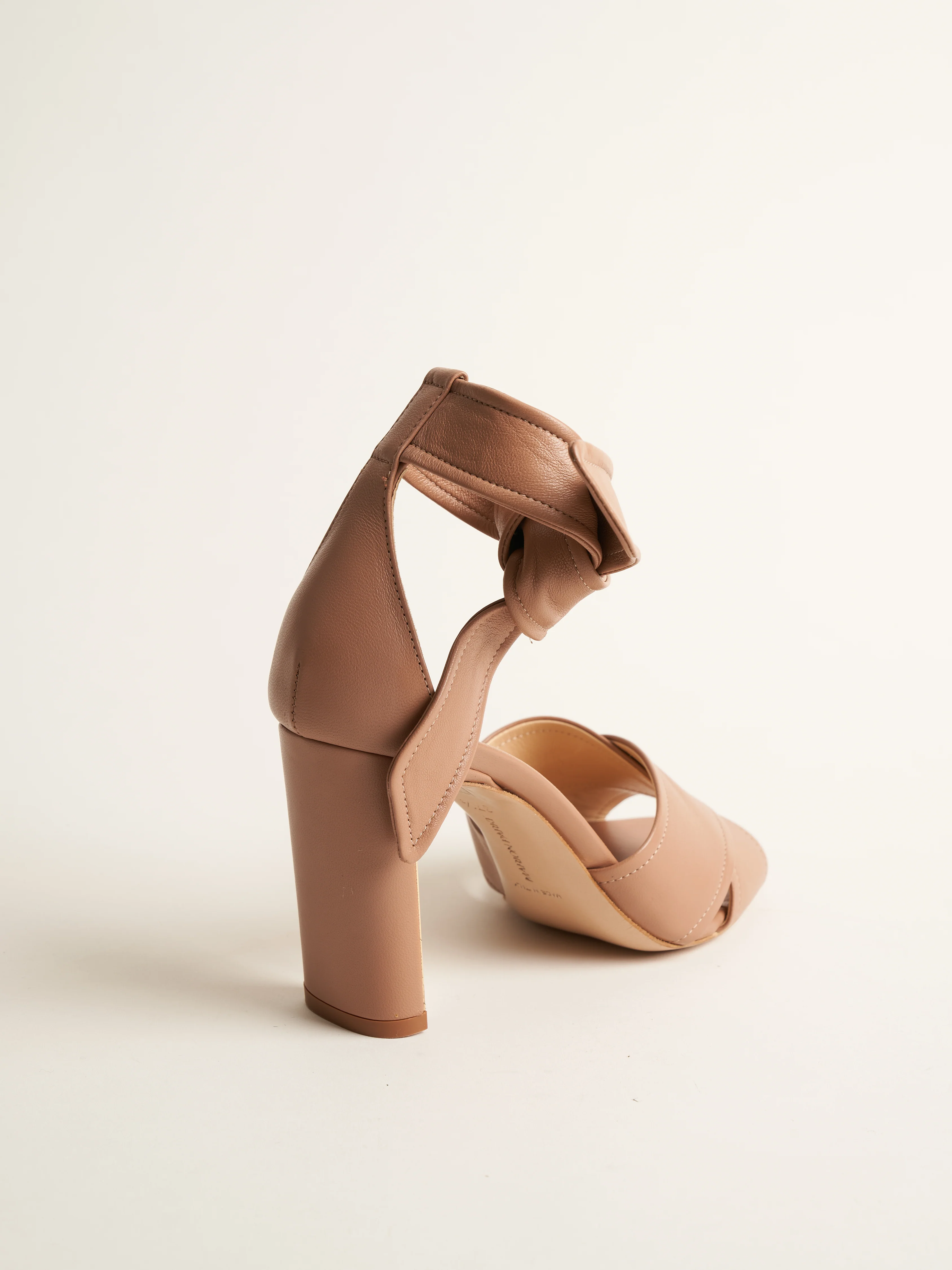 leah nappa 85mm heel - blush - Image 3
