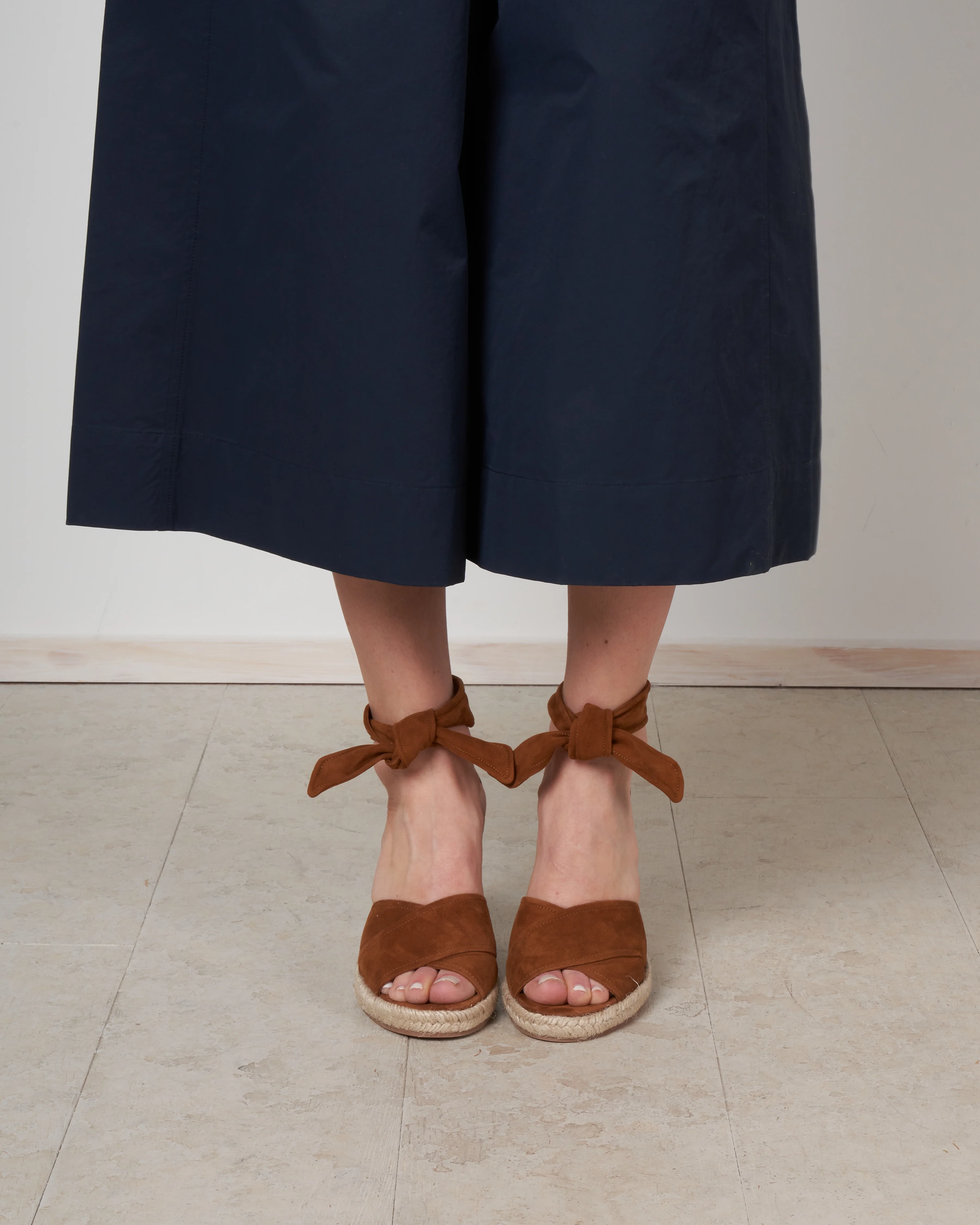 leah wedge suede camel - suede camel - Image 2