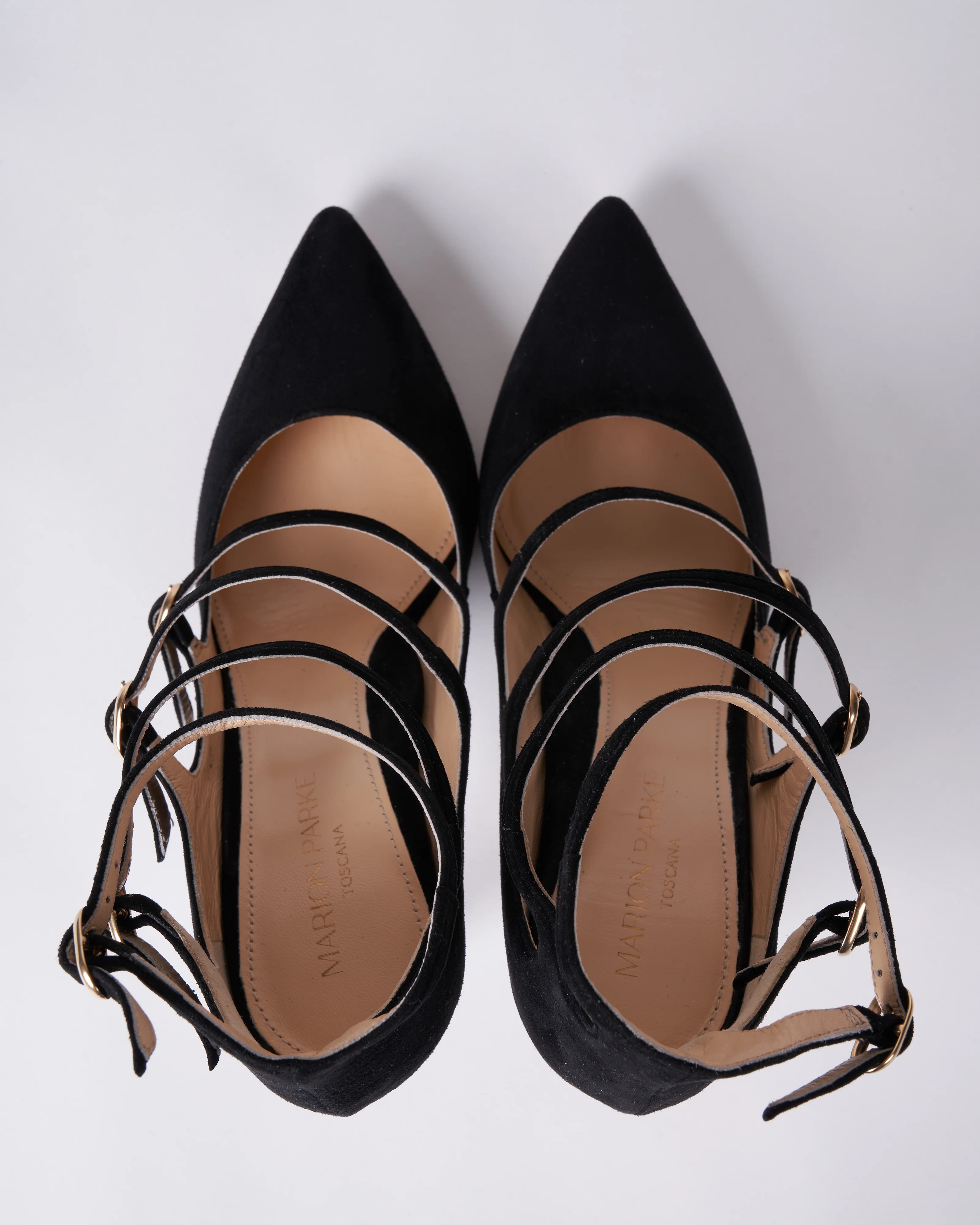 mitchell suede 85mm heel - black suede - Image 4