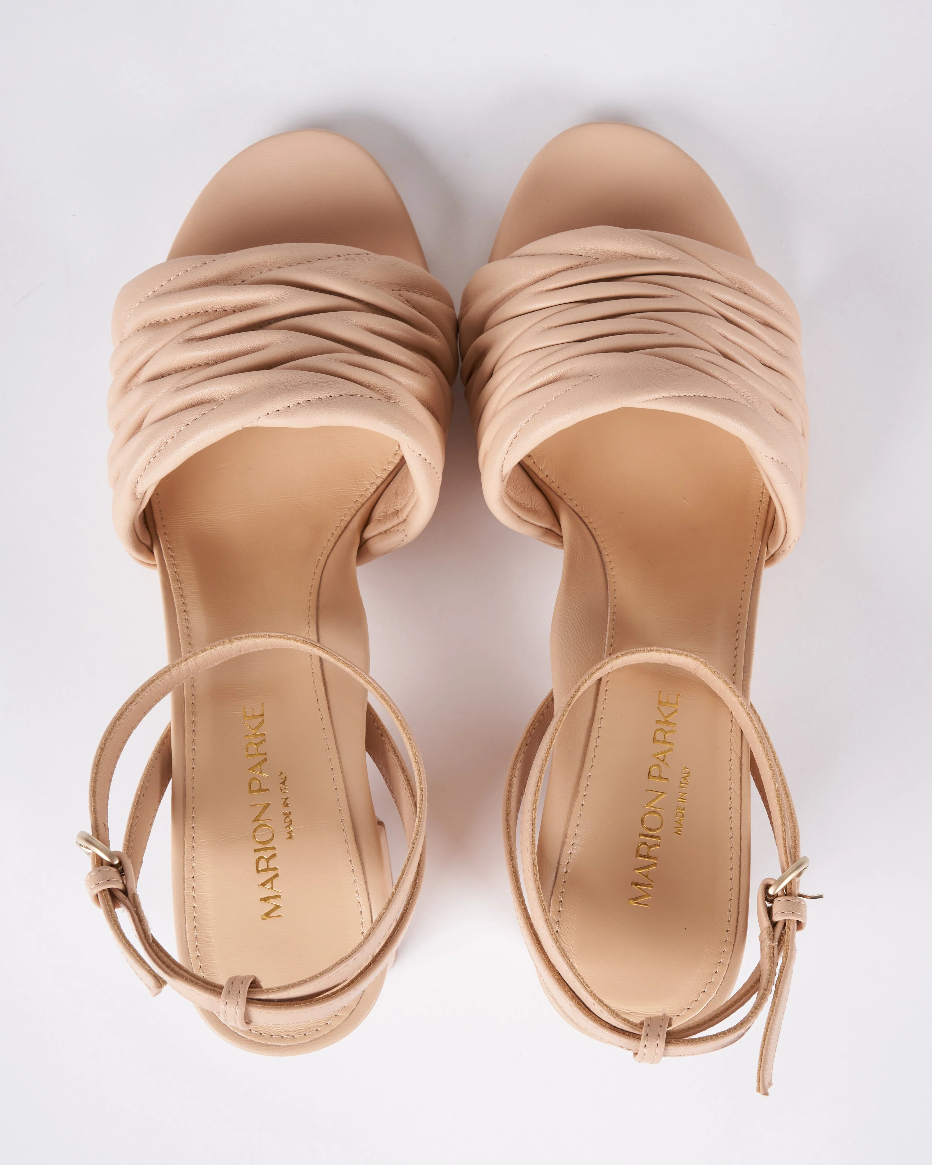 nicole sandal - nappa sand - Image 3