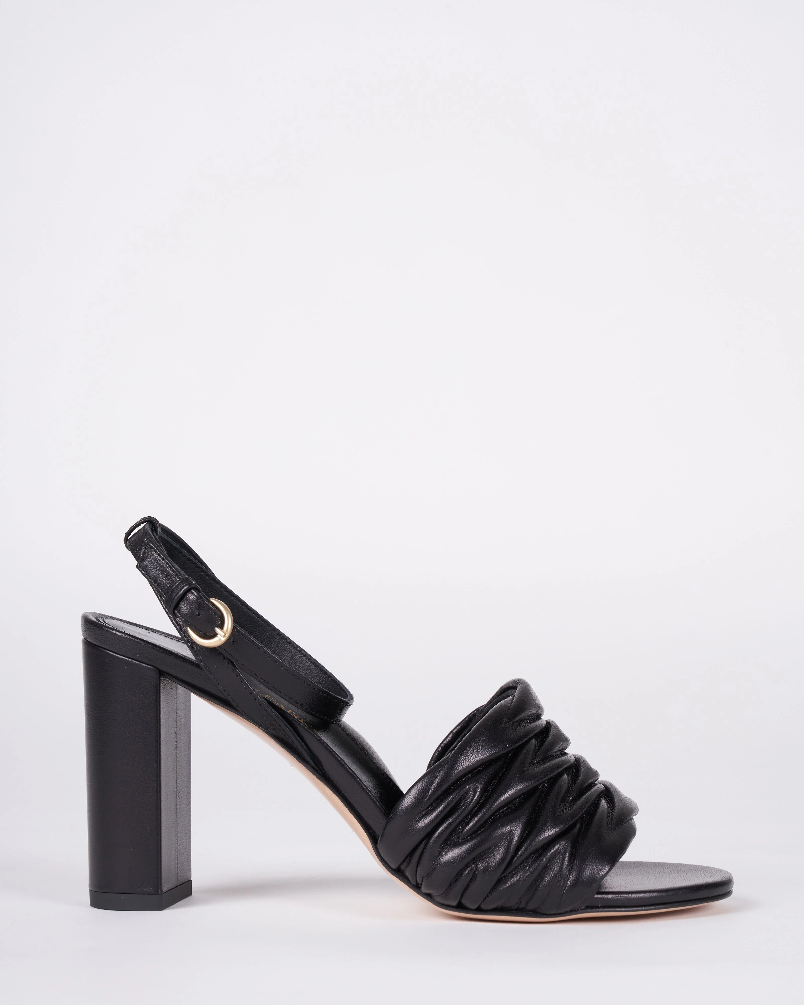 nicole sandal - nappa black - Image 2