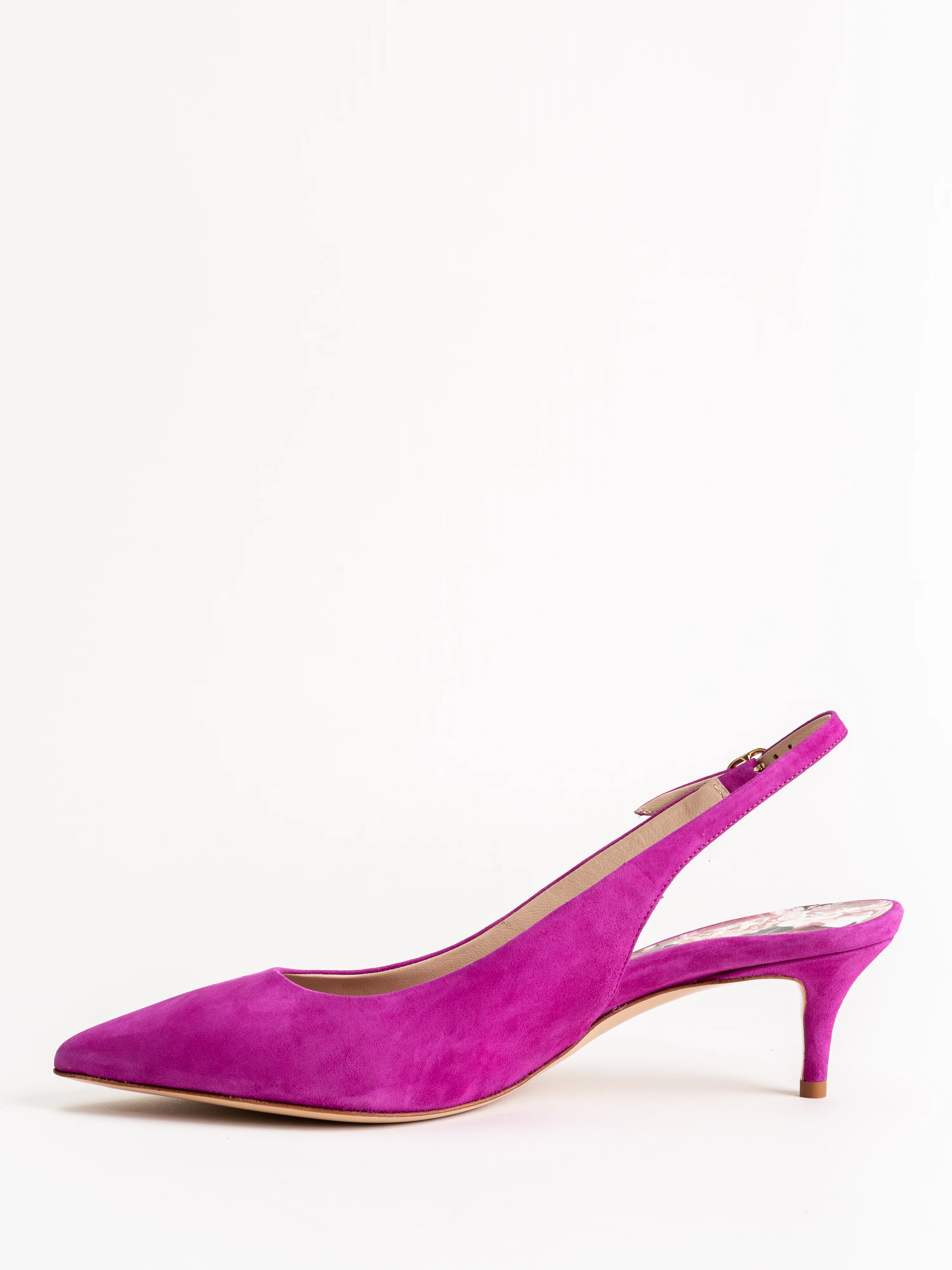 riley suede 45mm heel - orchid - Image 2