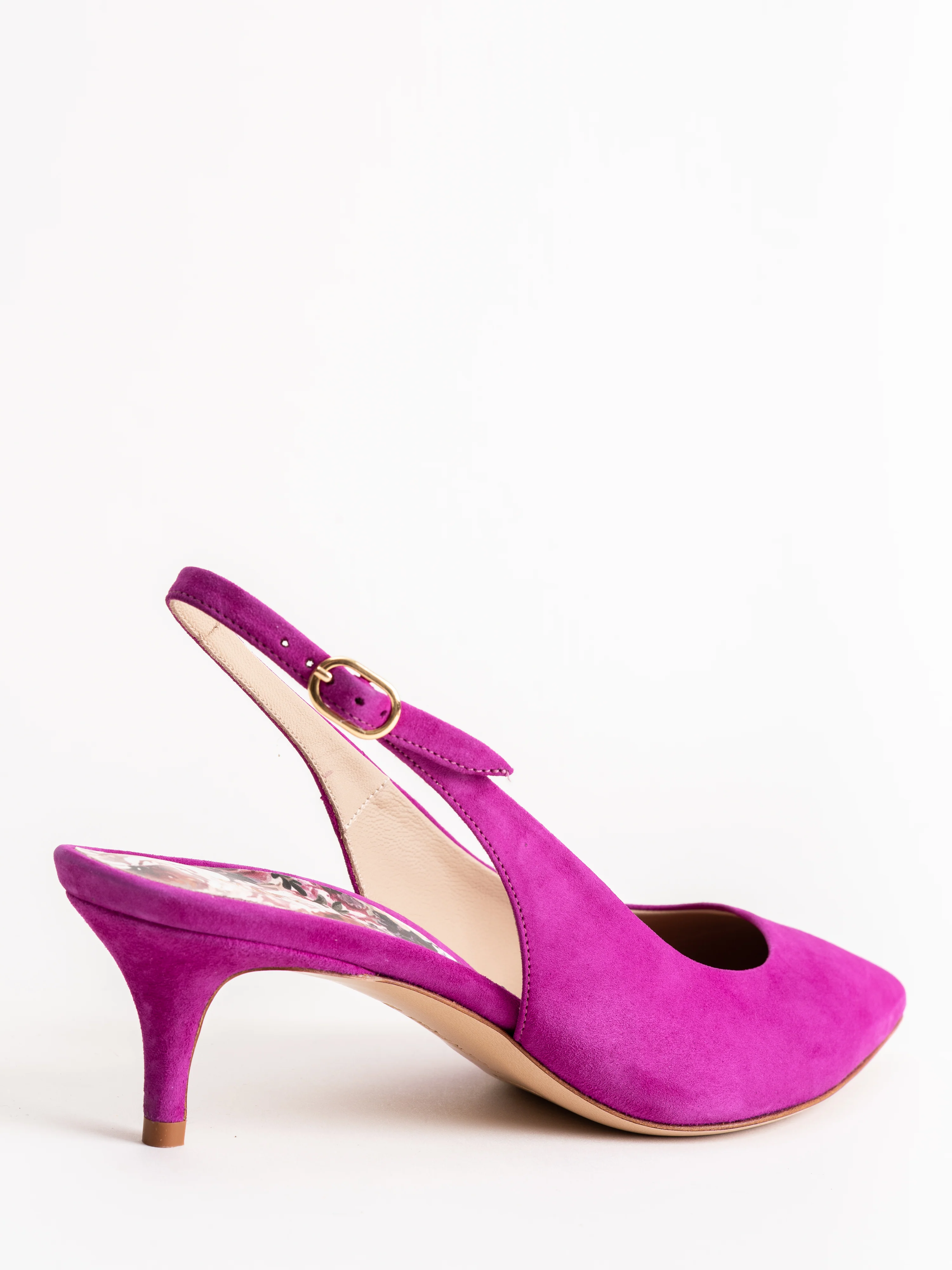 riley suede 45mm heel - orchid - Image 3