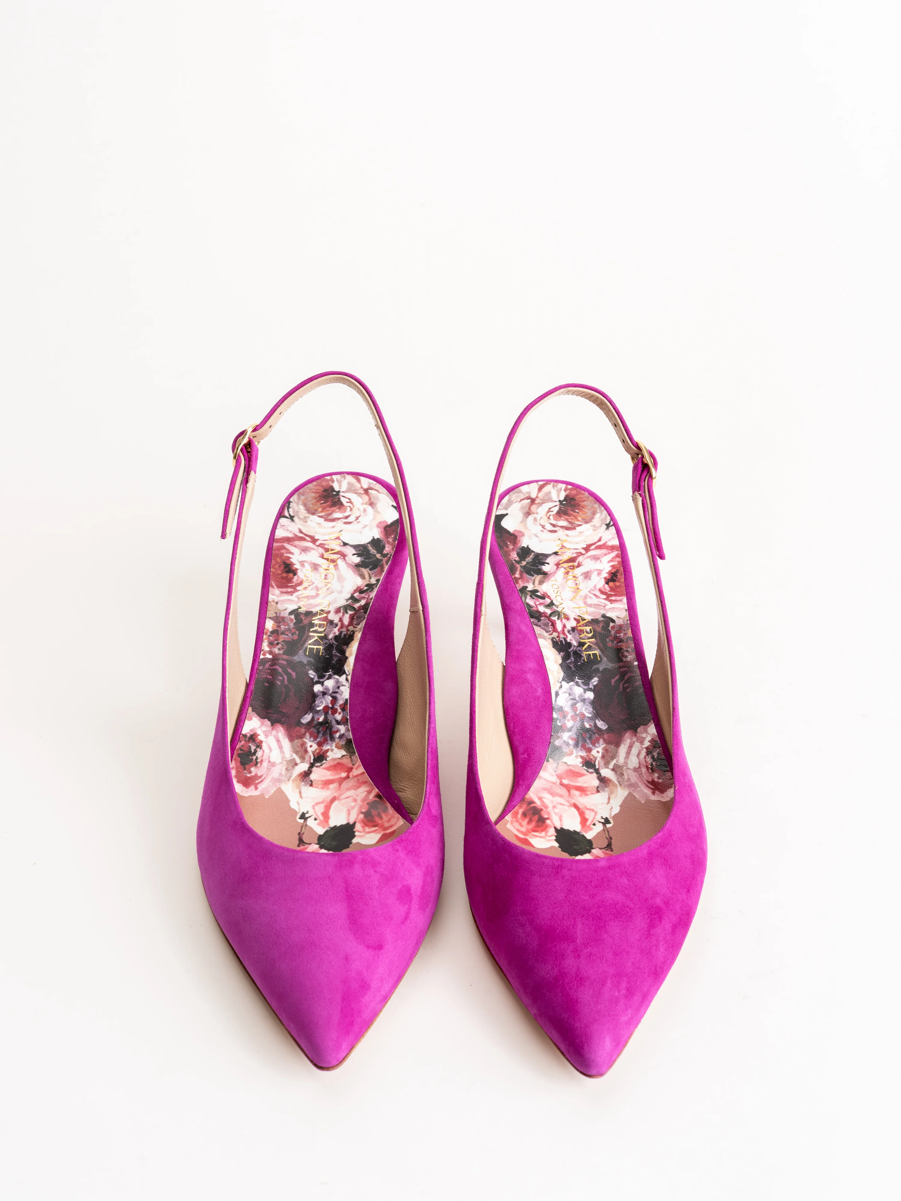riley suede 45mm heel - orchid - Image 4