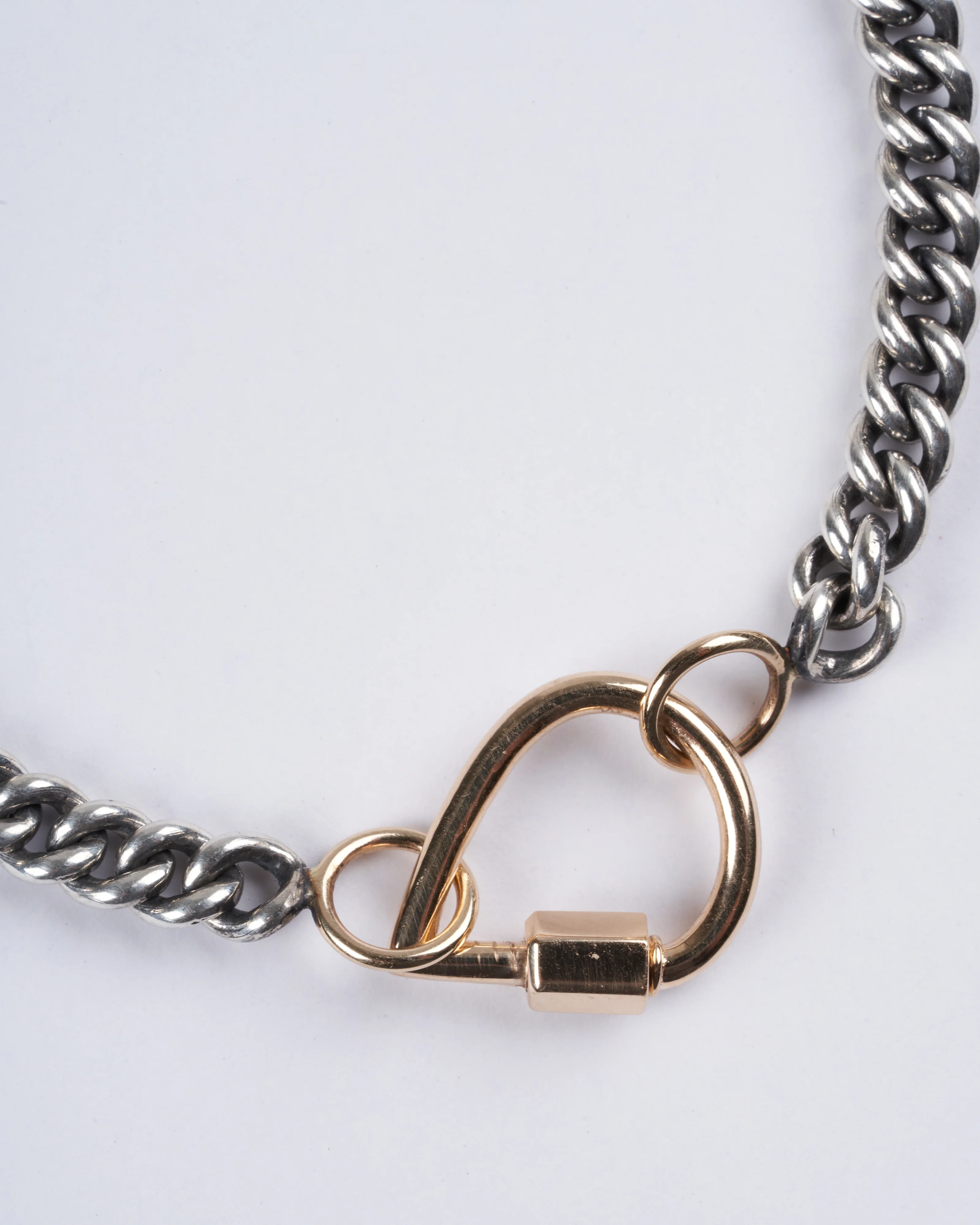 14k yellow gold baby drop lock - gold - Image 2